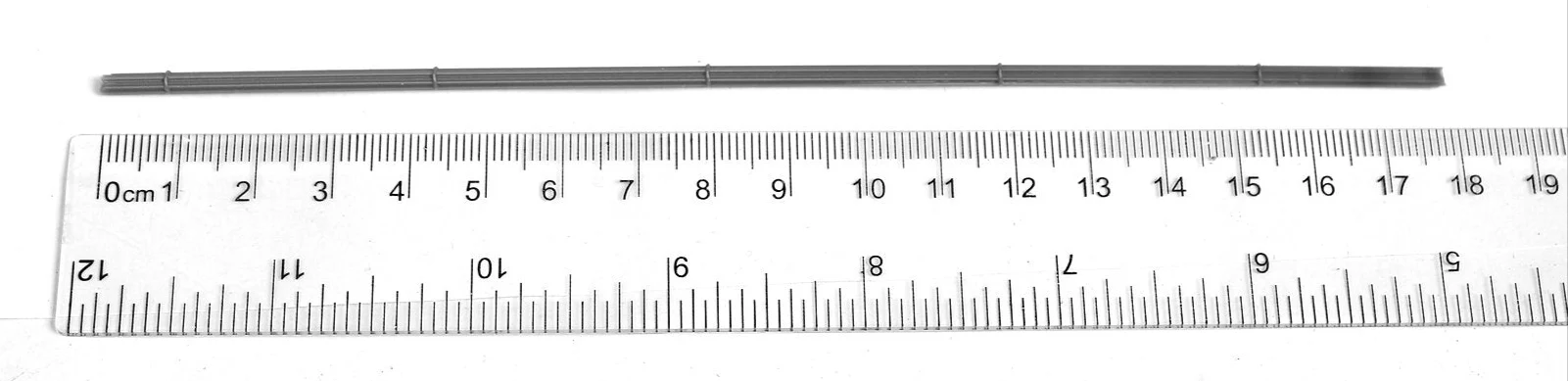 BS2013 180mm Steel Rod Bundled Loads - UNPAINTED - Pack of 10 1:76 OO Gauge - Image 2
