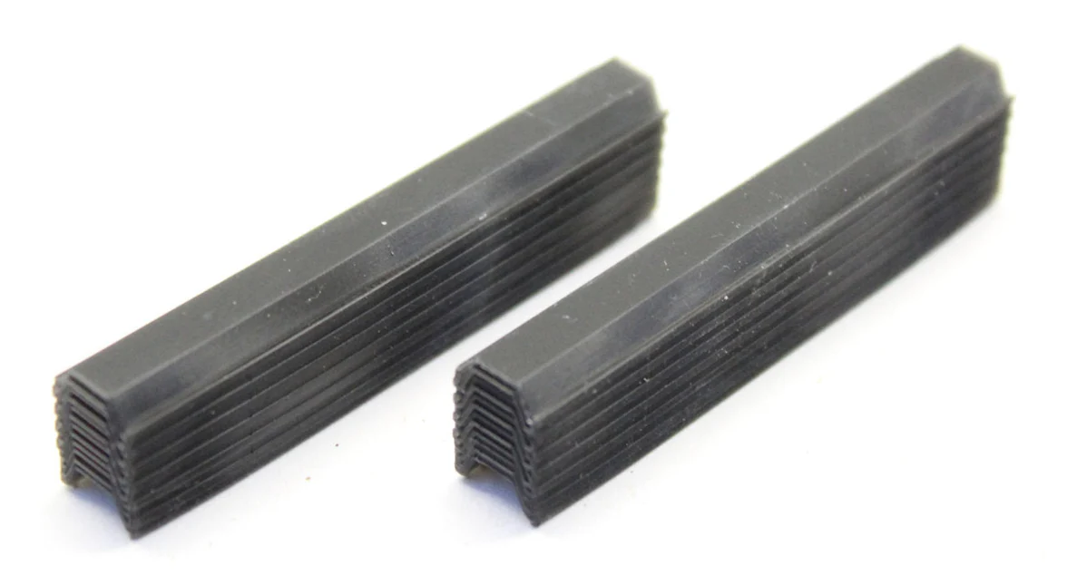 BS2016 Sheet Pile Small Stacks - UNPAINTED - Pack of 2 1:76 OO Gauge