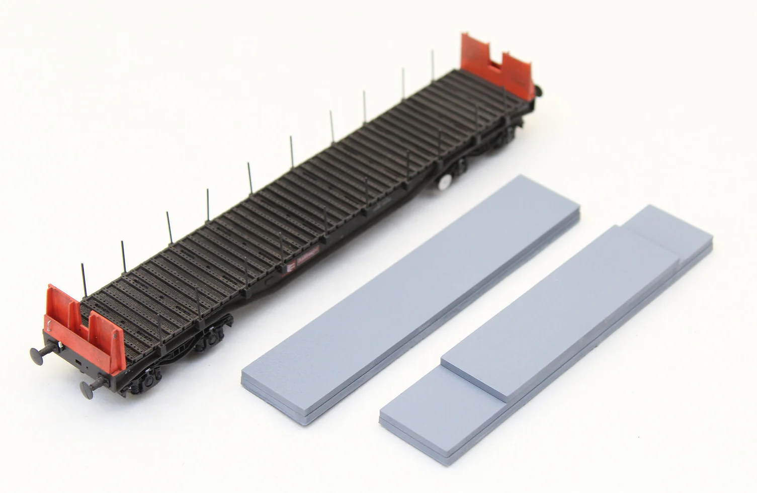 BS2017 Steel Slabs Resin Models - UNPAINTED - 138mm by 25mm - Pack of 2 - Image 3