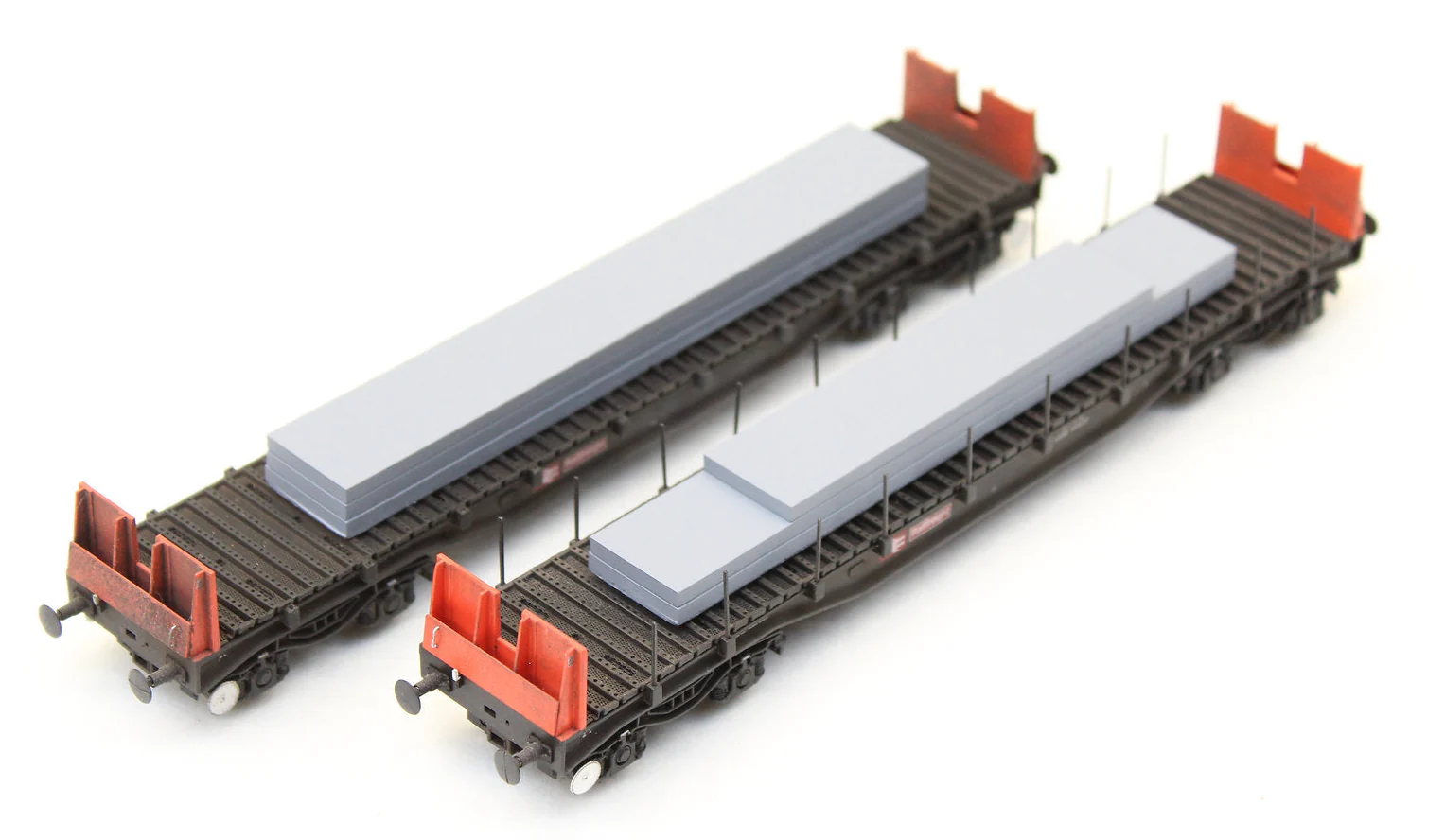 BS2019 Steel Slabs Resin Models - UNPAINTED - 138mm by 16mm - Pack of 2 - Image 3