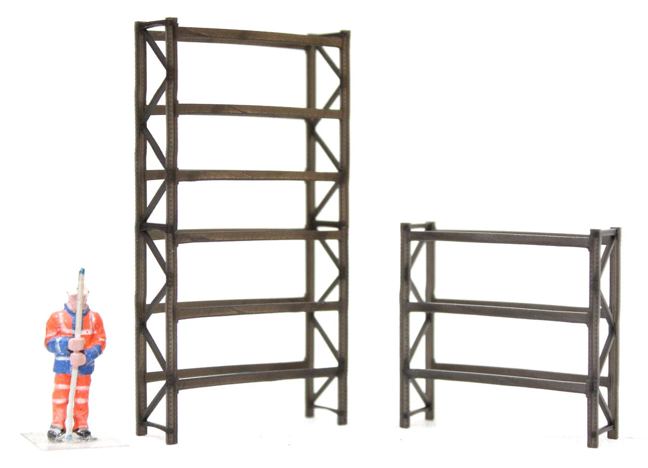 BS8012 Pallet Racking Warehouse Stores - UNPAINTED - 1:76 OO Gauge - Image 2