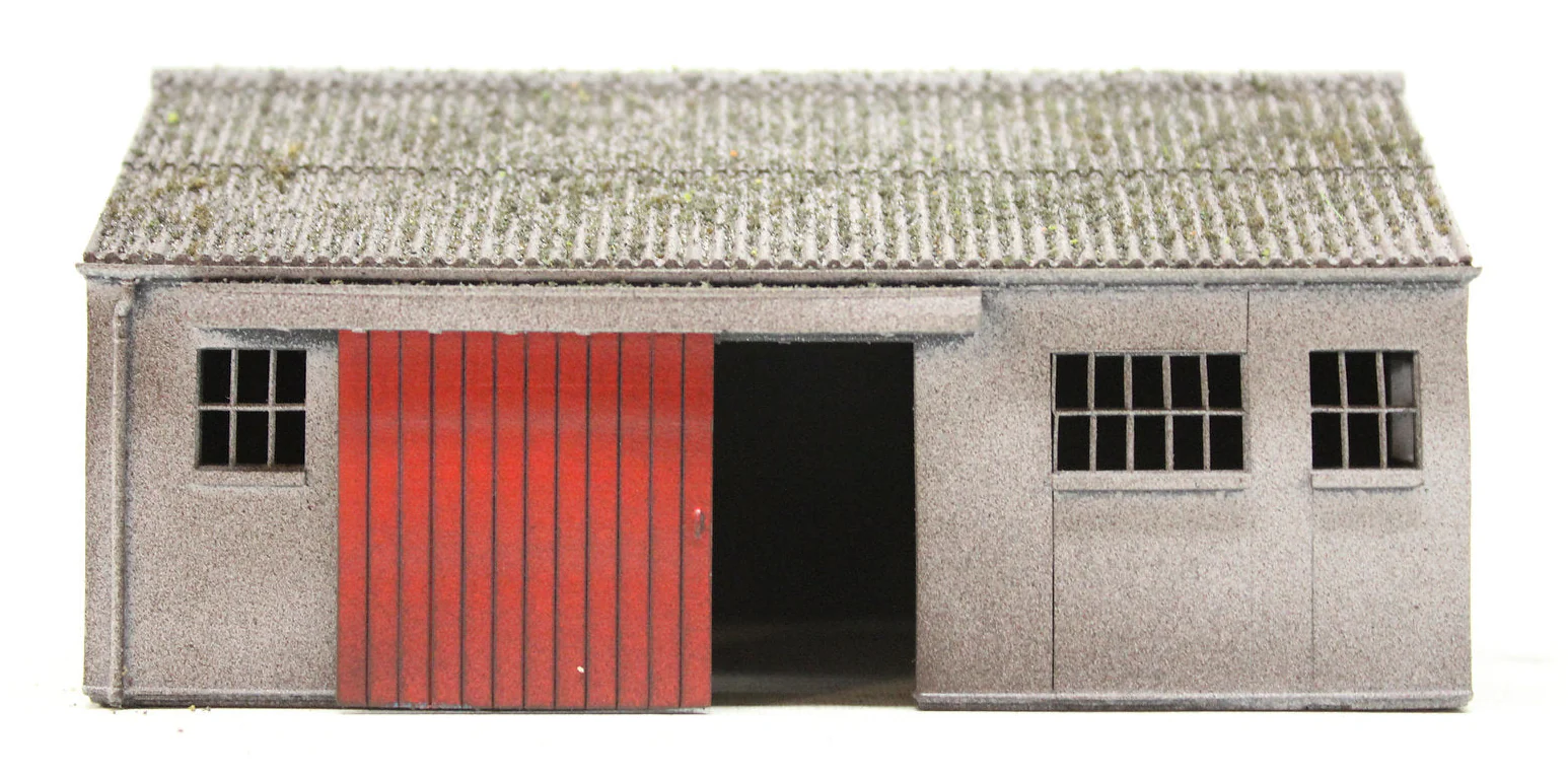 BS8031 Concrete Workshop Building Garage Peaked Roof - UNPAINTED - Image 6
