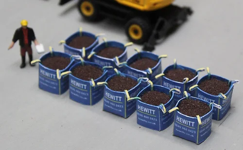 BSHTSTB10 Hewitts Tonne Bags w/ top soil loads - Pack of 10