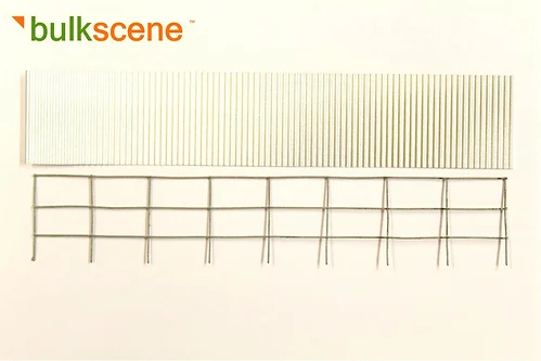 BSPCMF40 Plain 40mm Corrugated Metal Fence - 200mm