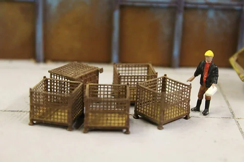 BSSTLMESHGLVOD5 Mesh Stillages with OPEN SIDE - Galv - Pack of 5