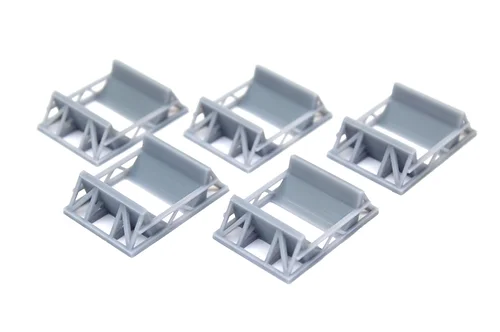 BSUPFC5 Unpainted Framed Steel Coil Cradles (x5)