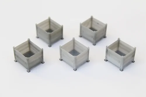 BSUPHDSC5 Unpainted Heavy Duty Stillage Containers (x5)