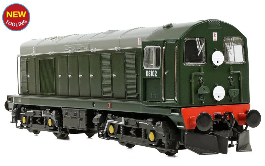 371-030B Class 20/0 Disc Headcode & Tablet Catcher Recess D8102 BR Green (Roundel) Diesel Locomotive - Image 2