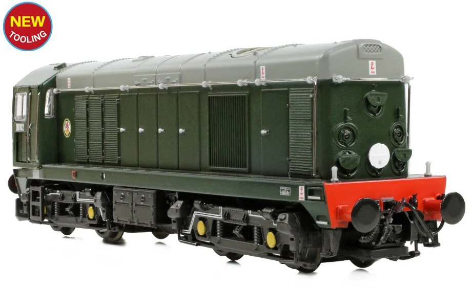 371-030B Class 20/0 Disc Headcode & Tablet Catcher Recess D8102 BR Green (Roundel) Diesel Locomotive - Image 3