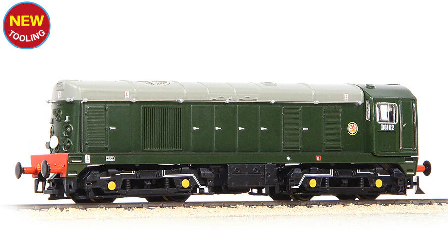 371-030B Class 20/0 Disc Headcode & Tablet Catcher Recess D8102 BR Green (Roundel) Diesel Locomotive - Image 5
