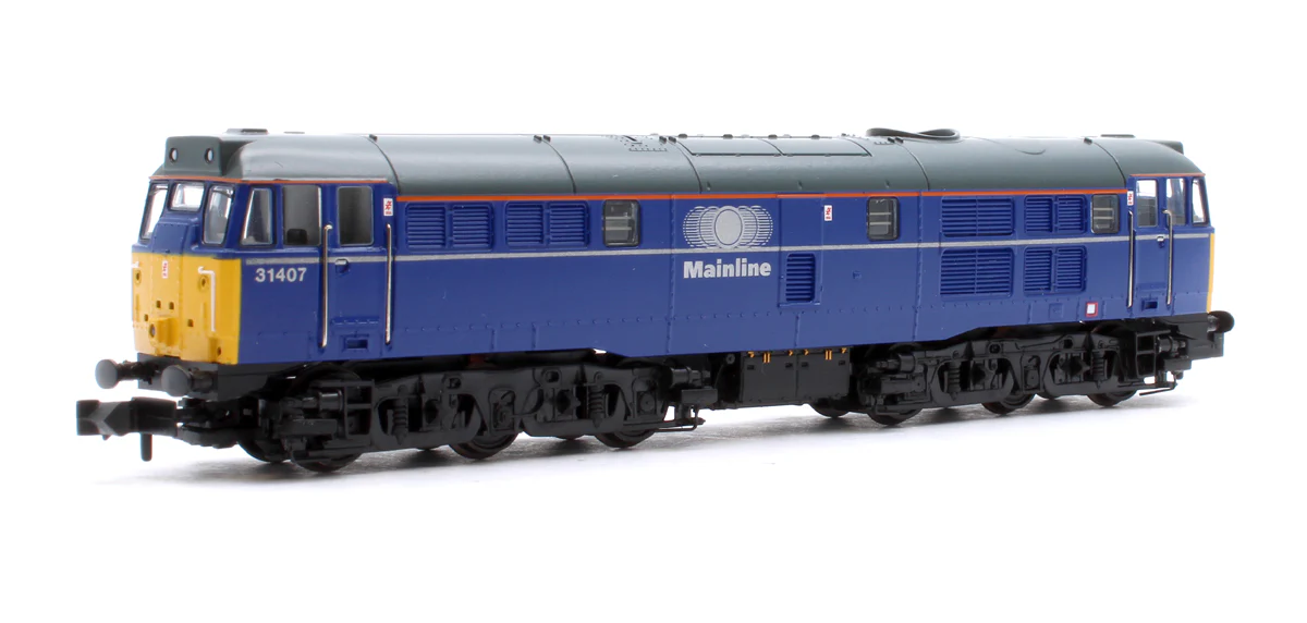 371-137TLSF Class 31/4 Refurbished 31407 Mainline Freight Diesel Locomotive - DCC Sound - Image 3