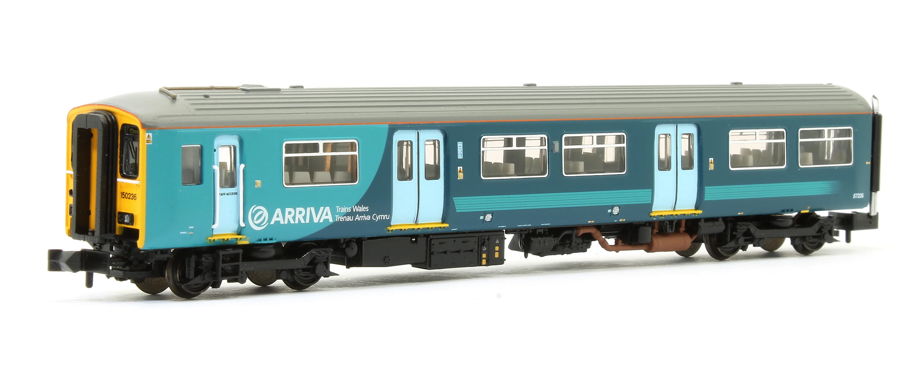 371-334 Class 150/2 2-Car DMU 150236 Arriva Trains Wales (Revised) - Image 5