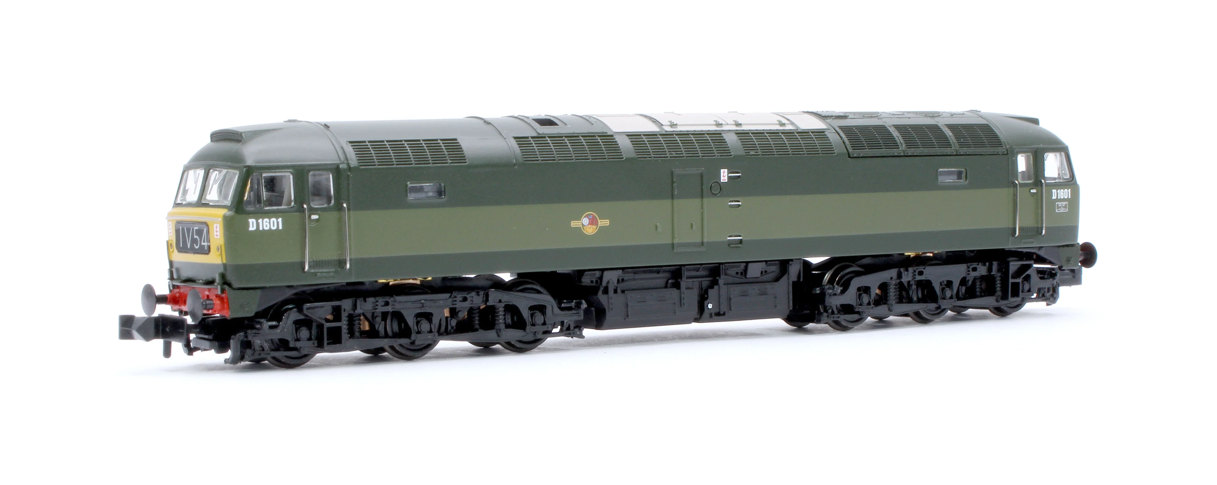 371-825ESF Class 47/0 D1601 BR Green (Small Yellow Panels) Diesel Locomotive - DCC Sound - Image 3