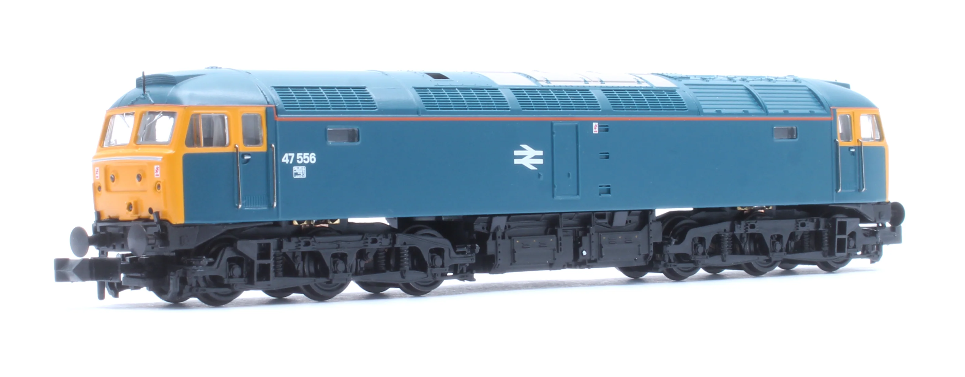371-829BSF Class 47/4 47556 BR Blue Diesel Locomotive - DCC Sound - Image 3