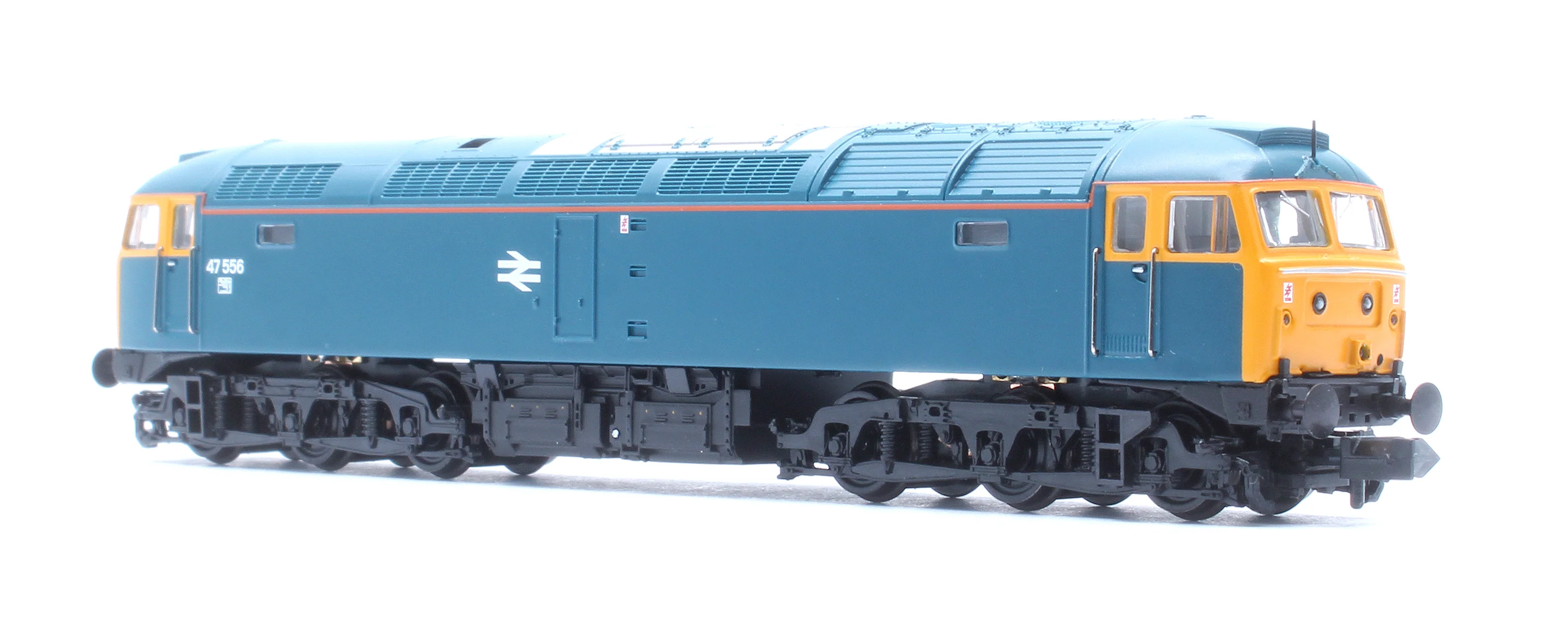 371-829BSF Class 47/4 47556 BR Blue Diesel Locomotive - DCC Sound - Image 4