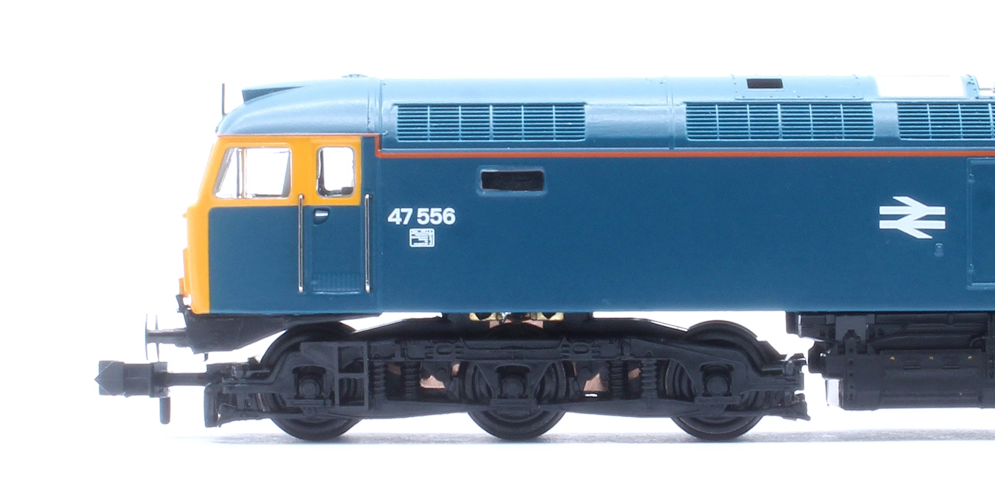 371-829BSF Class 47/4 47556 BR Blue Diesel Locomotive - DCC Sound - Image 6