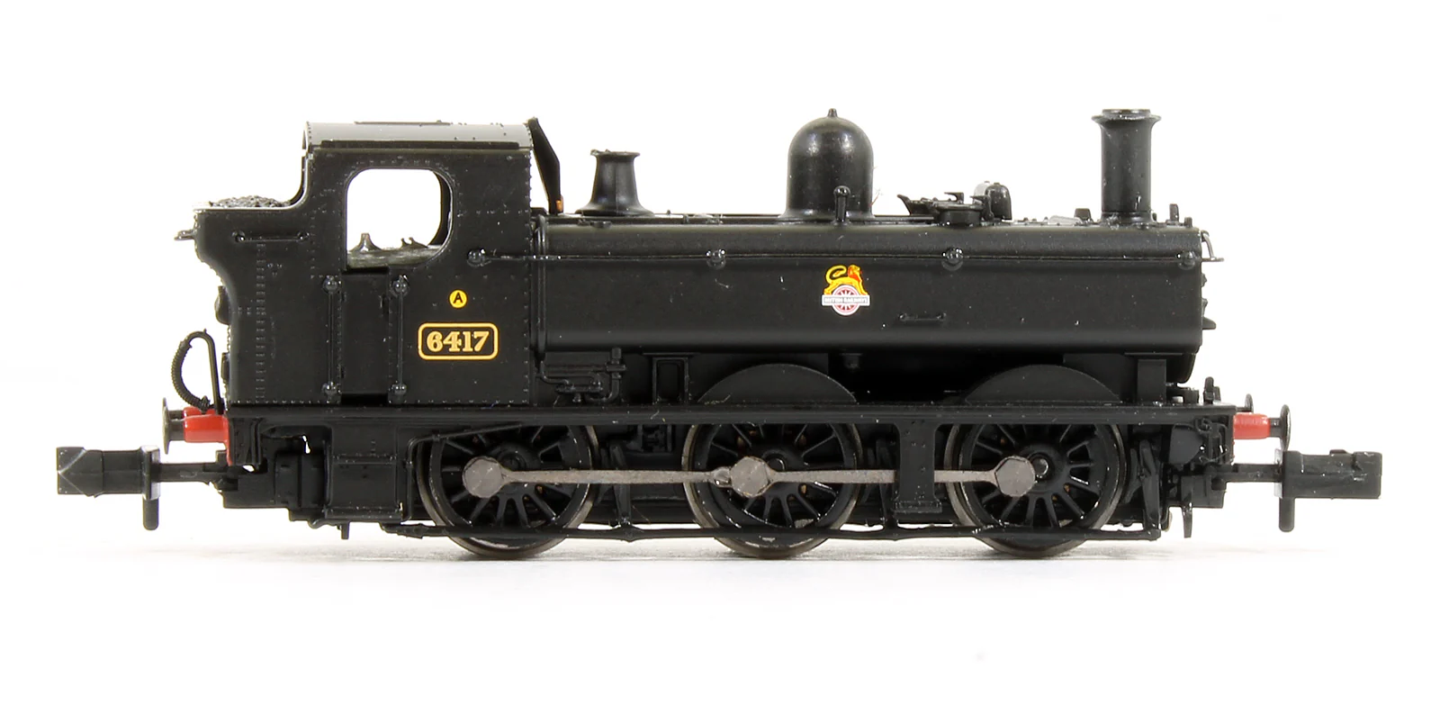 Pre-Owned 371-986 Class 64XX Pannier Tank 6417 BR Black Early Emblem Steam Locomotive - DCC Fitted - Image 3