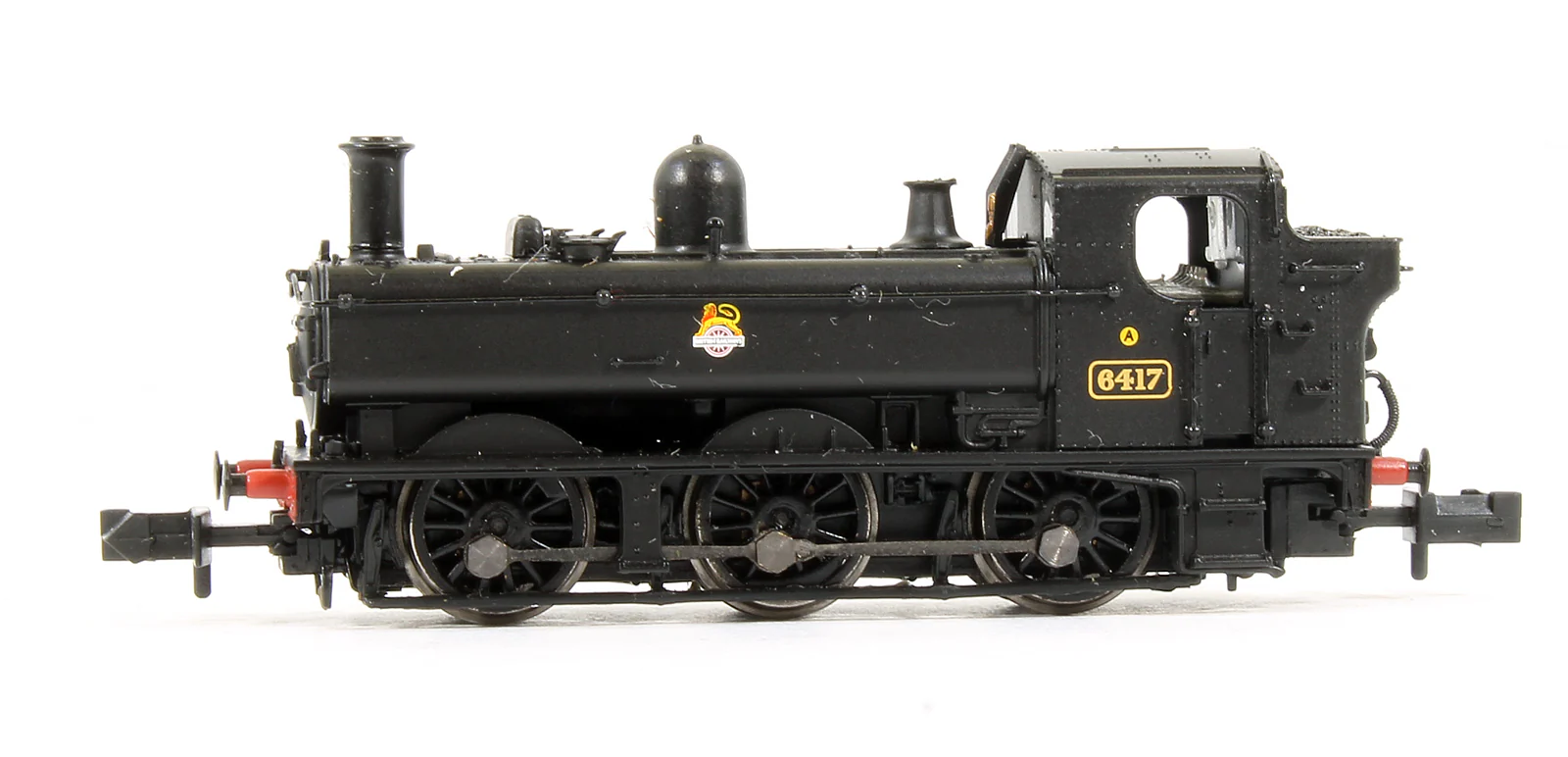 Pre-Owned 371-986 Class 64XX Pannier Tank 6417 BR Black Early Emblem Steam Locomotive - DCC Fitted - Image 4