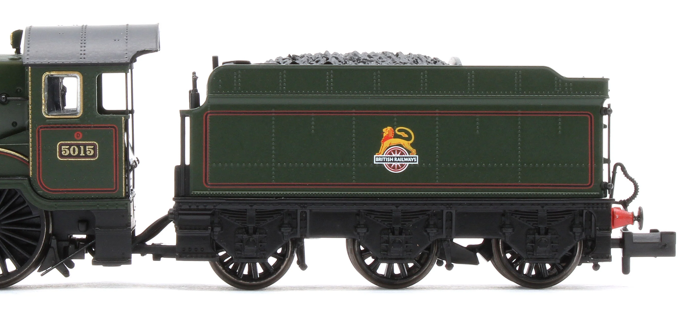 372-031ASF GWR 4073 'Castle' 5015 'Kingswear Castle' BR Lined Green (Early Emblem) Steam Locomotive - DCC Sound - Image 10