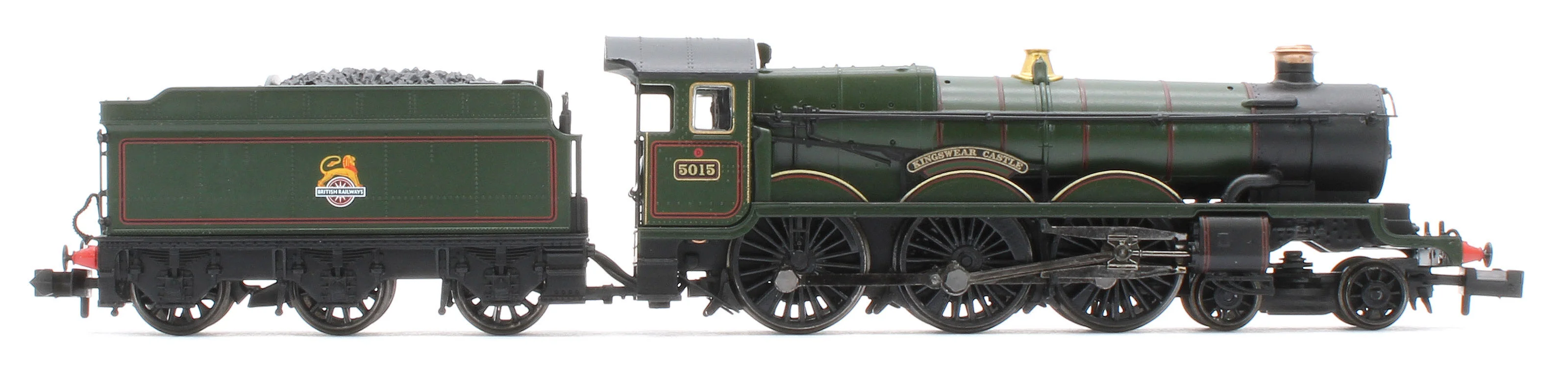 372-031ASF GWR 4073 'Castle' 5015 'Kingswear Castle' BR Lined Green (Early Emblem) Steam Locomotive - DCC Sound - Image 5