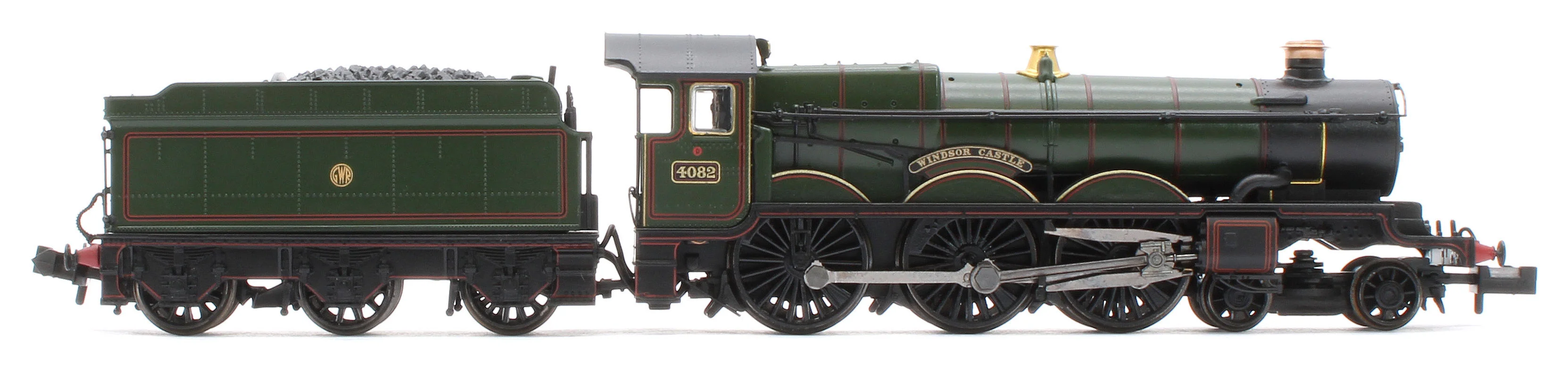 372-035SF GWR 4073 'Castle' 4082 'Windsor Castle' GWR Lined Green (Shirtbutton) Steam Locomotive - DCC Sound - Image 5