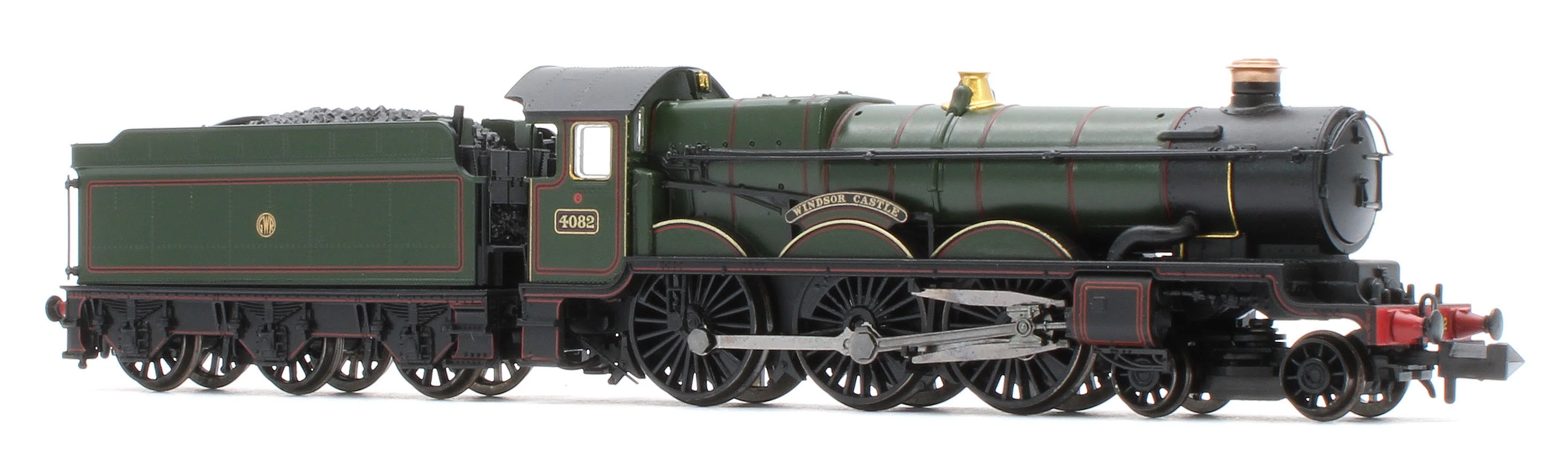 372-035SF GWR 4073 'Castle' 4082 'Windsor Castle' GWR Lined Green (Shirtbutton) Steam Locomotive - DCC Sound - Image 6