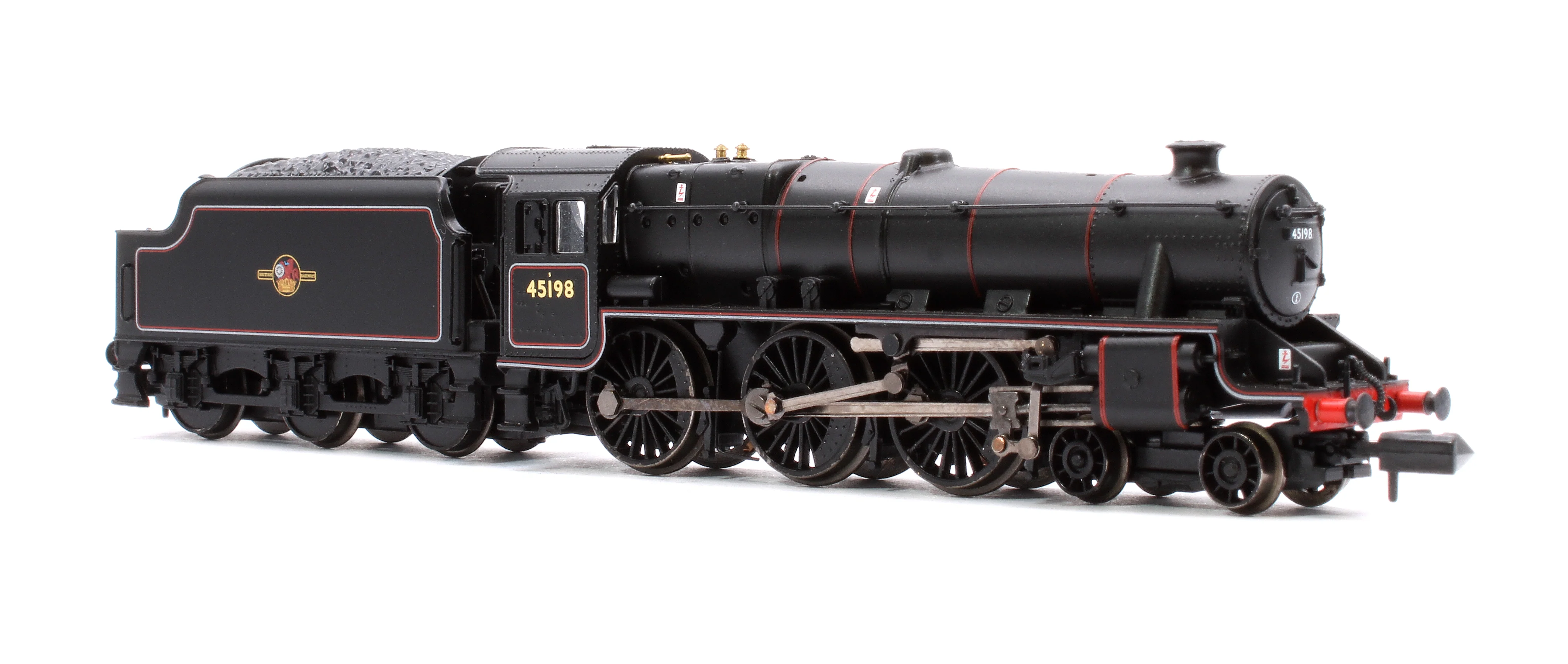 372-137B LMS 5MT 'Black 5' with Welded Tender 45198 BR Lined Black (Late Crest) - Image 4
