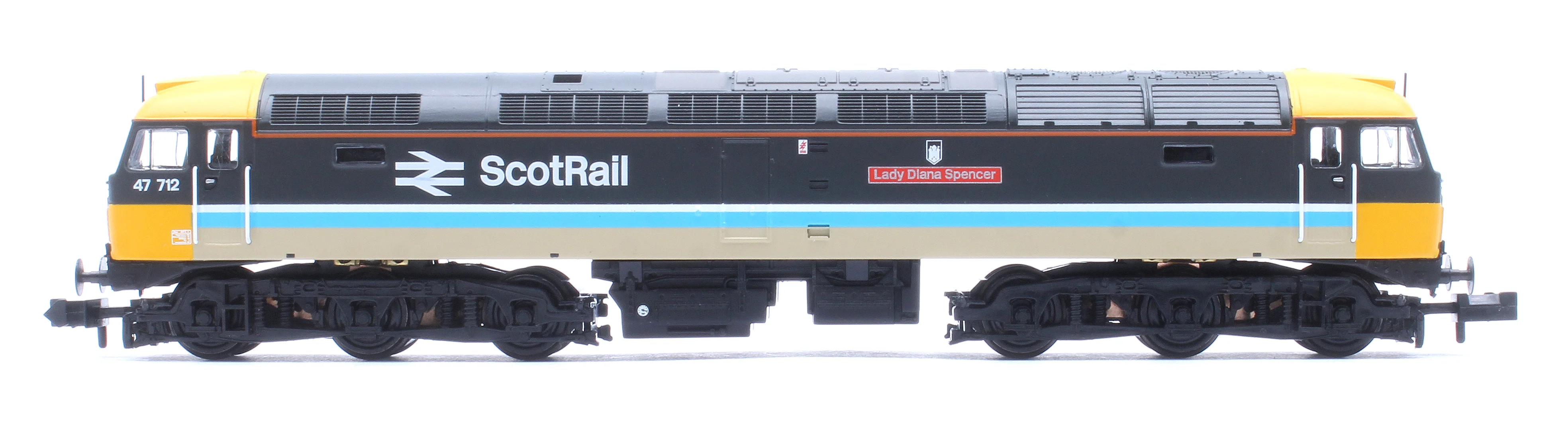 372-245A Class 47/7 47712 'Lady Diana Spencer' BR ScotRail Diesel Locomotive - Image 5