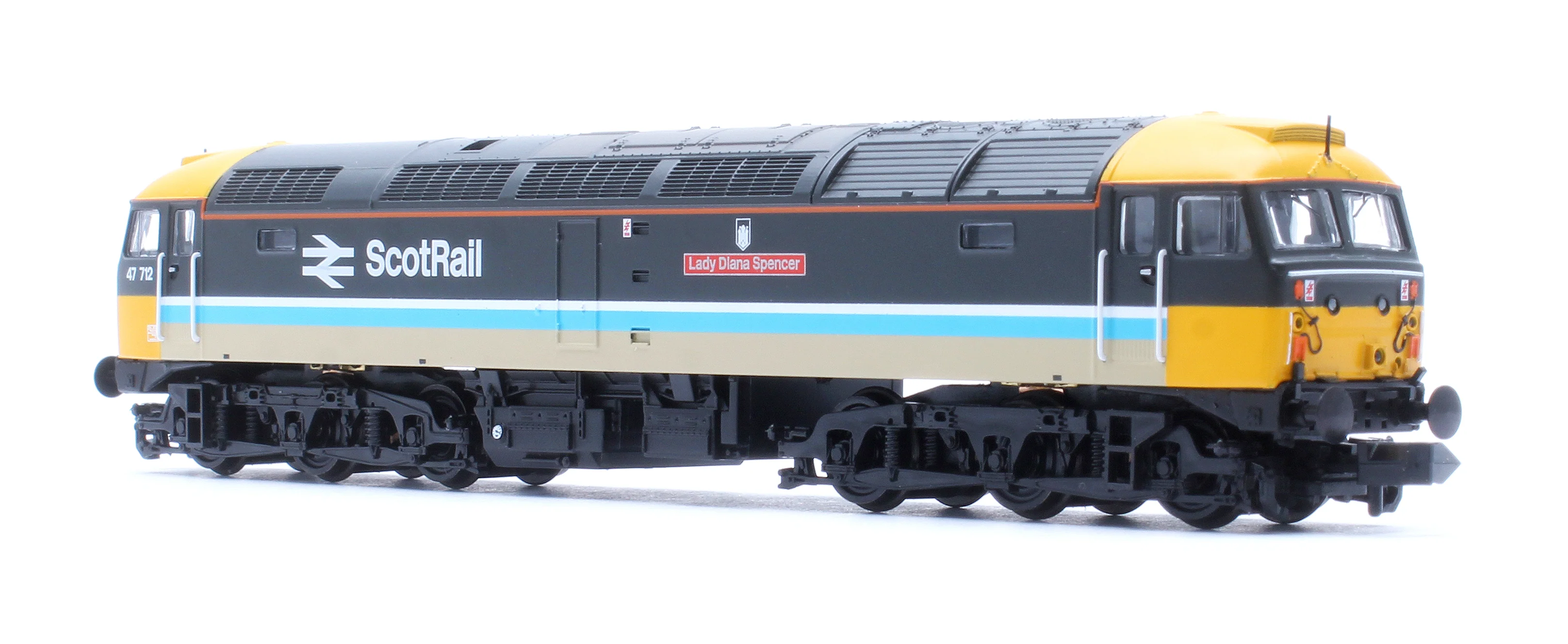 372-245ASF Class 47/7 47712 'Lady Diana Spencer' BR ScotRail Diesel Locomotive - DCC Sound - Image 4