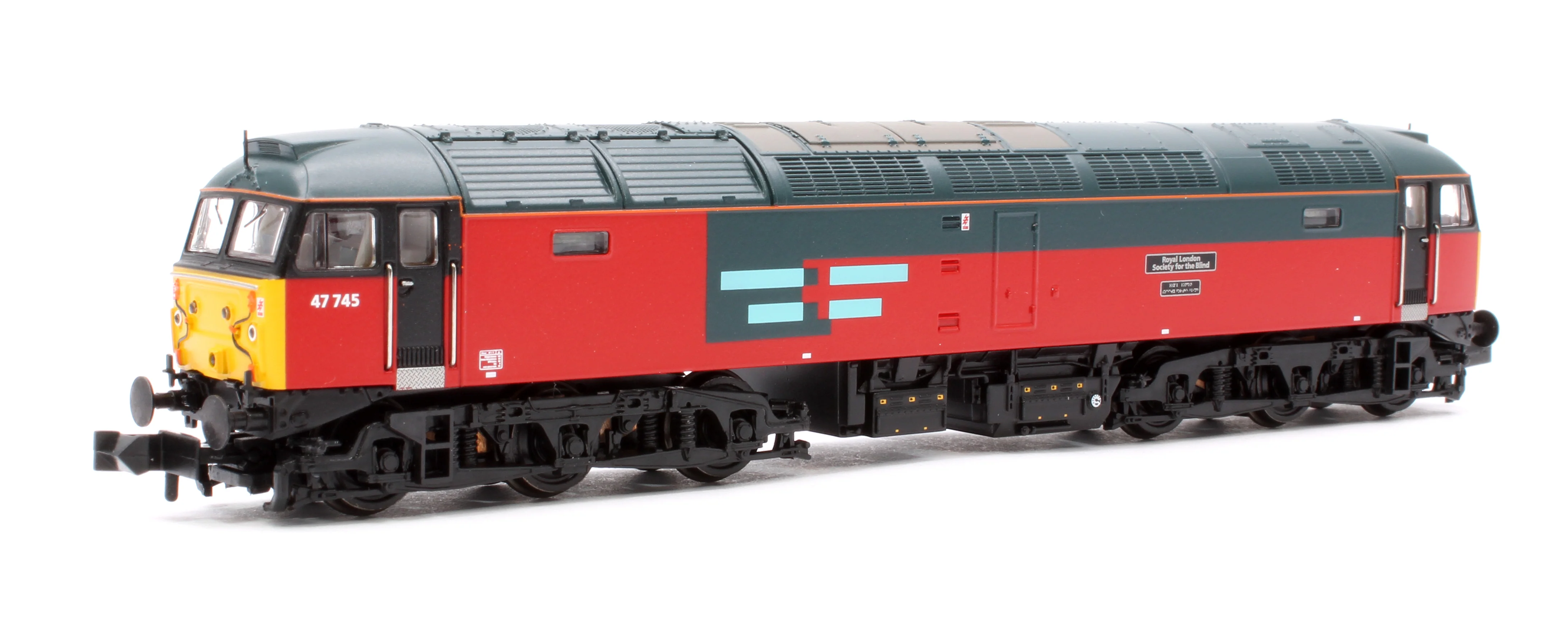 372-262 Class 47/7 47745 'Royal London Society For The Blind' Rail Express Systems Diesel Locomotive