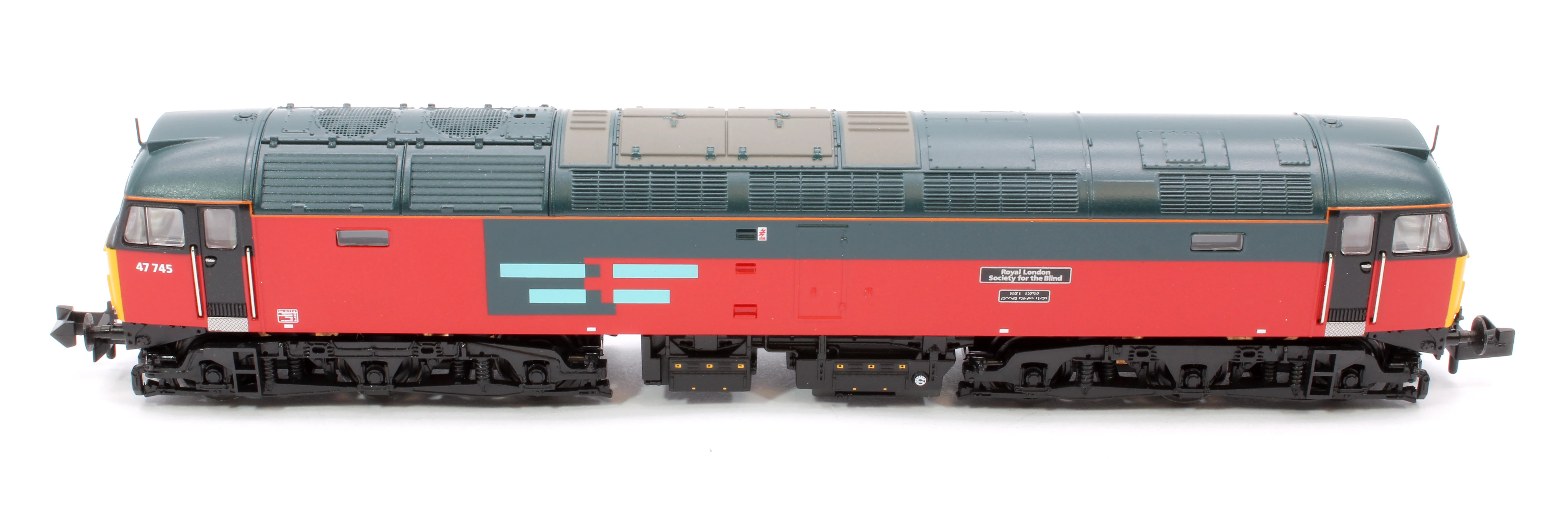 372-262 Class 47/7 47745 'Royal London Society For The Blind' Rail Express Systems Diesel Locomotive - Image 9