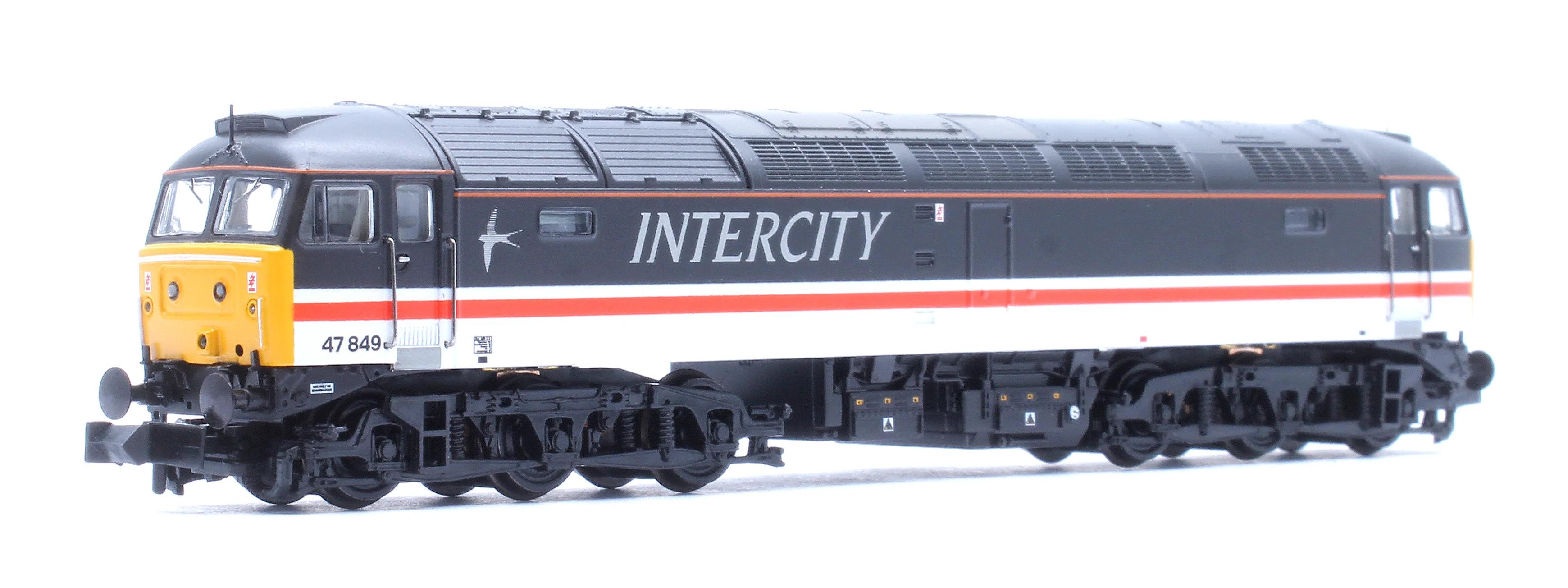 372-266SF Class 47/4 47849 BR InterCity (Swallow) Diesel Locomotive - DCC Sound - Image 3