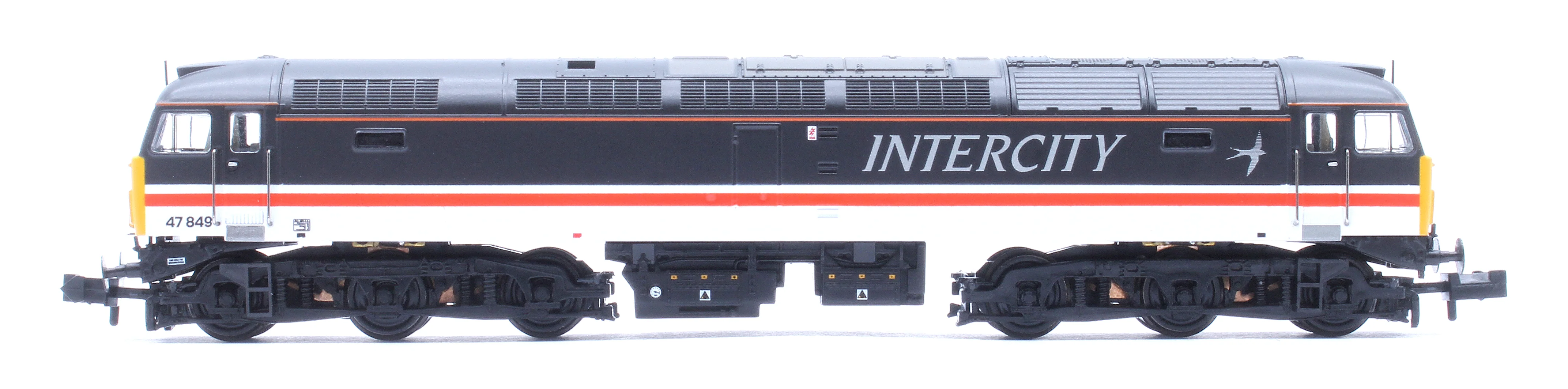 372-266SF Class 47/4 47849 BR InterCity (Swallow) Diesel Locomotive - DCC Sound - Image 5