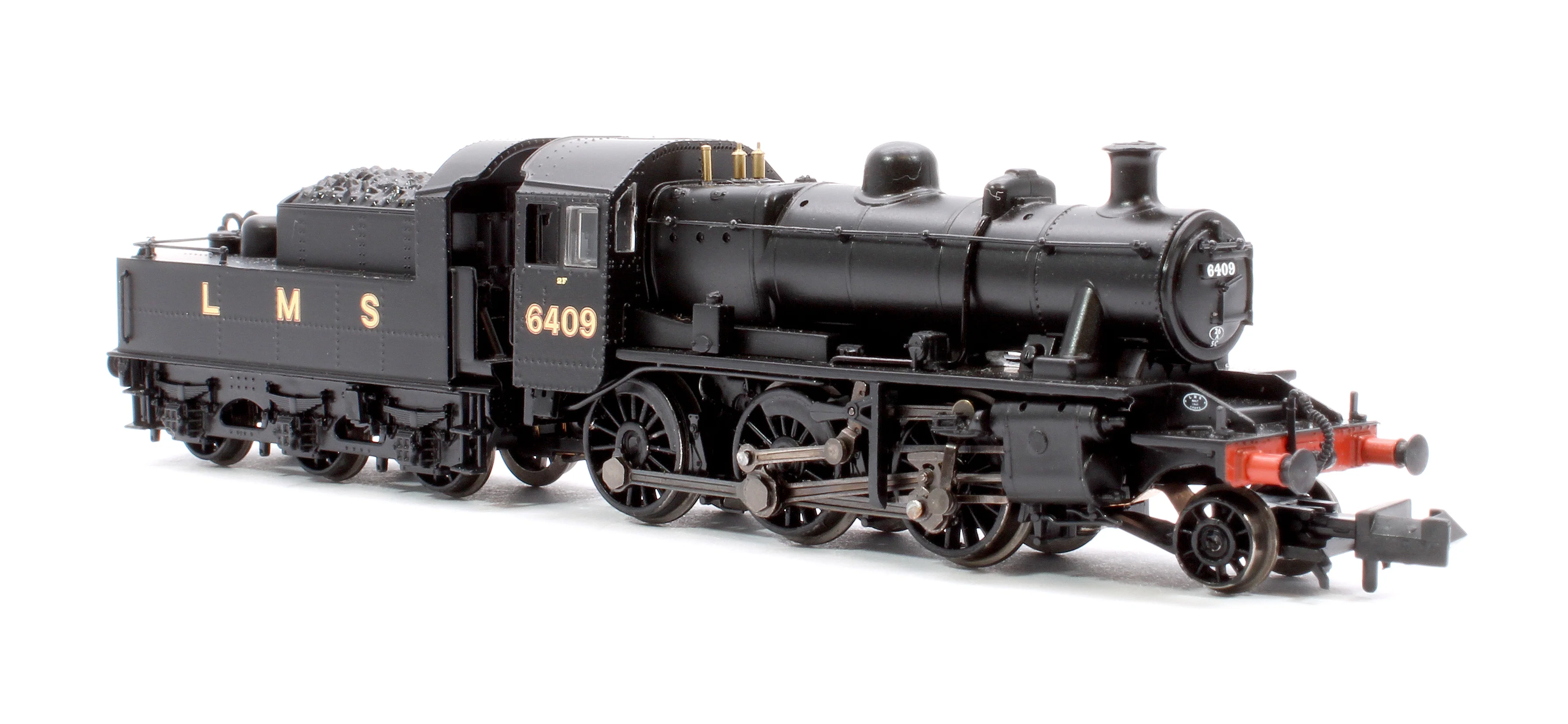 372-627BSF LMS Ivatt 2MT 6409 LMS Black Steam Locomotive - Sound Fitted - Image 4