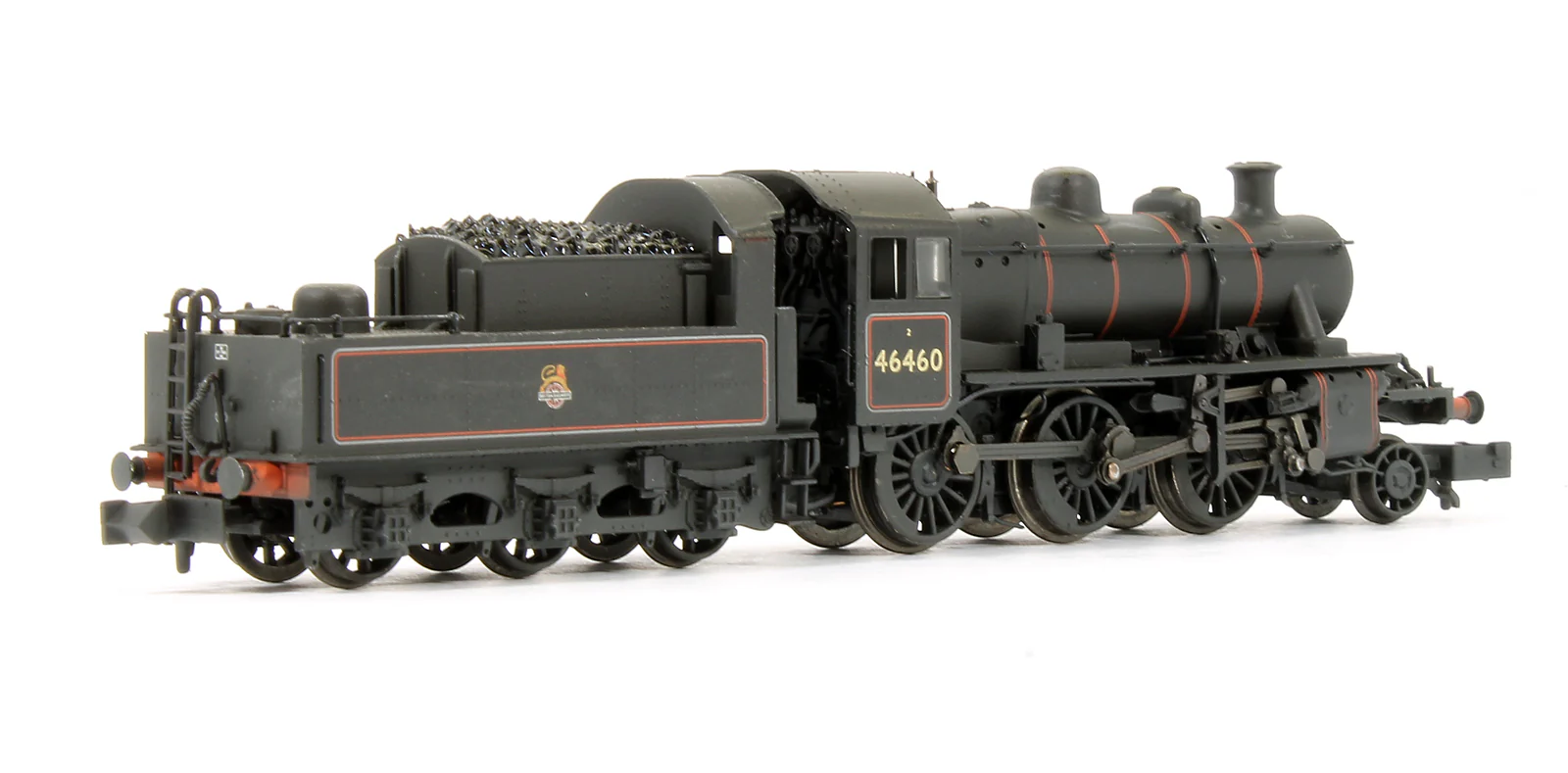 Pre-Owned 372-629 BR Black 2-6-0 Ivatt Class 2MT '46460' Steam Locomotive (Weathered) - DCC Fitted - Image 2