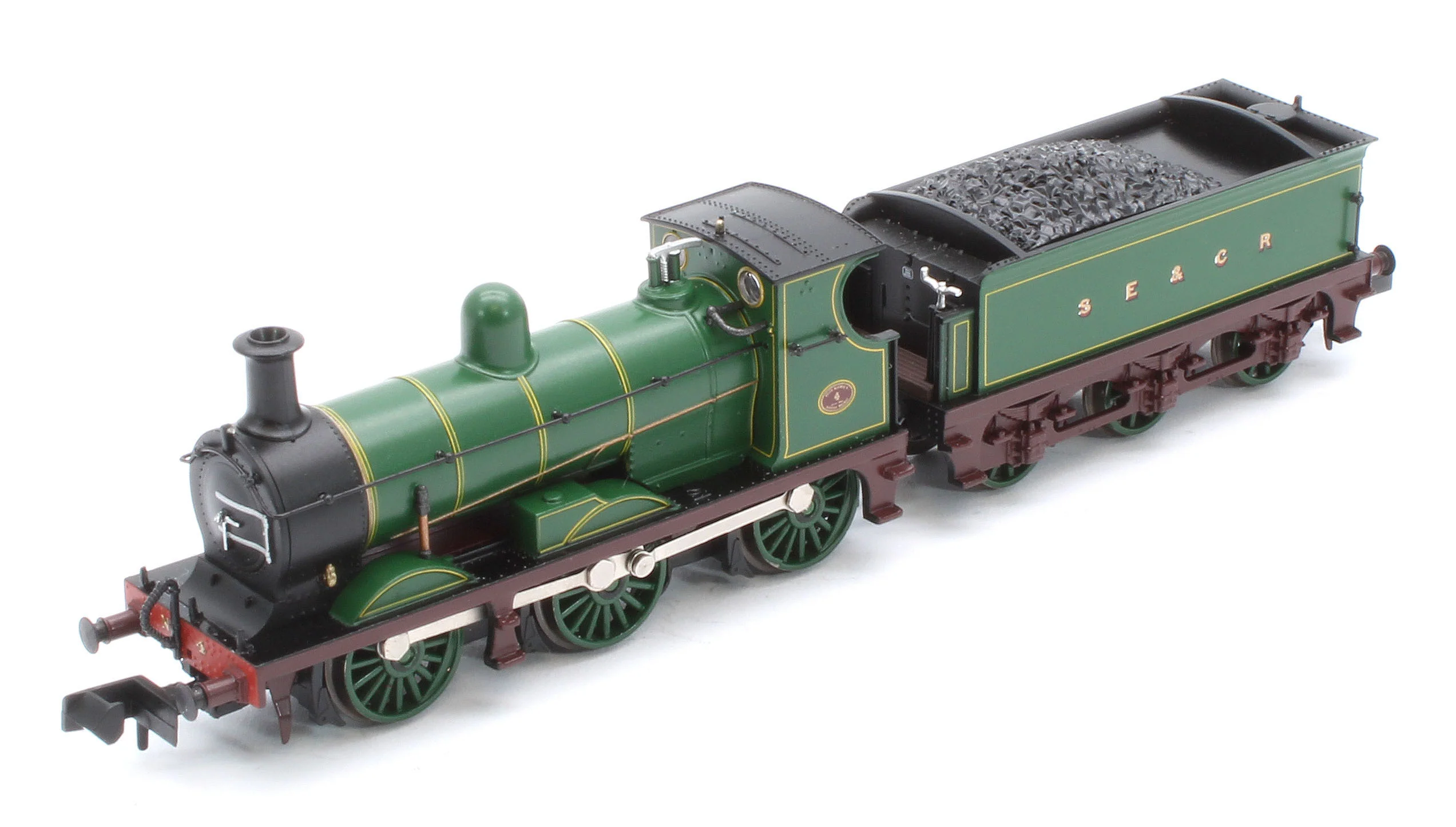 372-775ASF SE&CR C Class 4 SE&CR Lined Green (Simplified) Steam Locomotive - DCC Sound - Image 10
