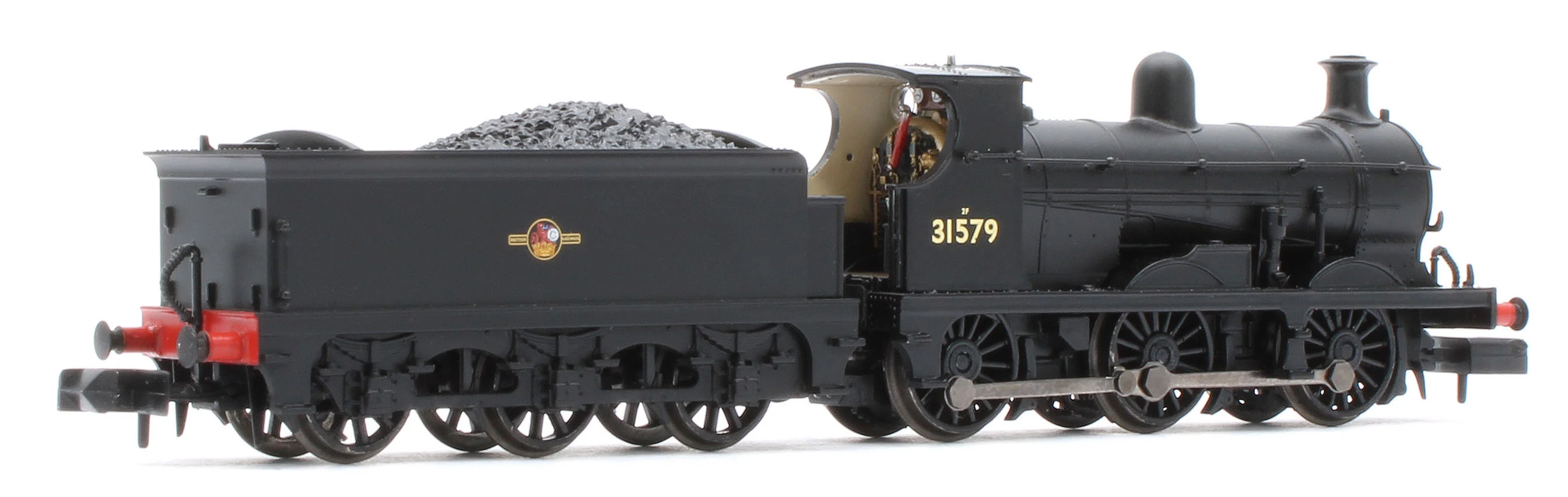 372-778SF SE&CR C Class 31579 BR Black (Late Crest) Steam Locomotive - DCC Sound - Image 4