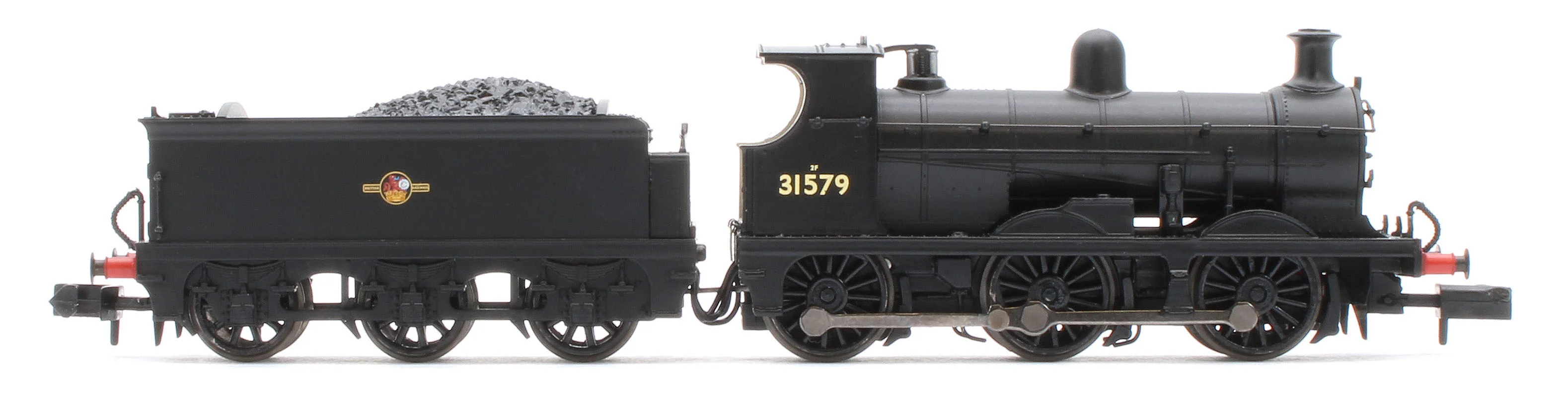 372-778SF SE&CR C Class 31579 BR Black (Late Crest) Steam Locomotive - DCC Sound - Image 5