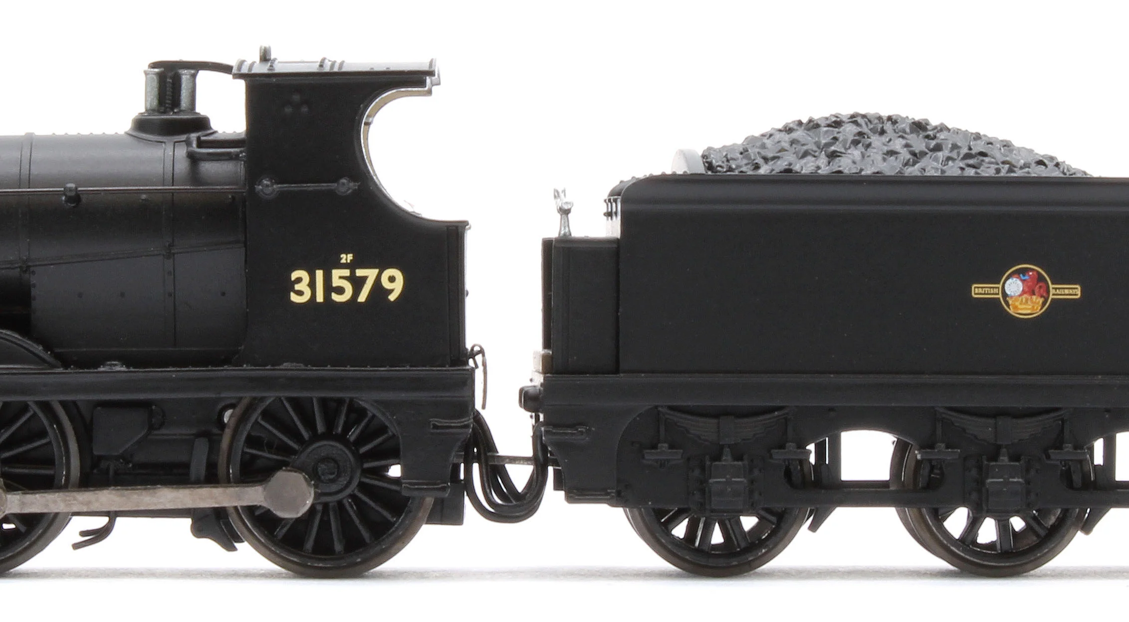 372-778SF SE&CR C Class 31579 BR Black (Late Crest) Steam Locomotive - DCC Sound - Image 9