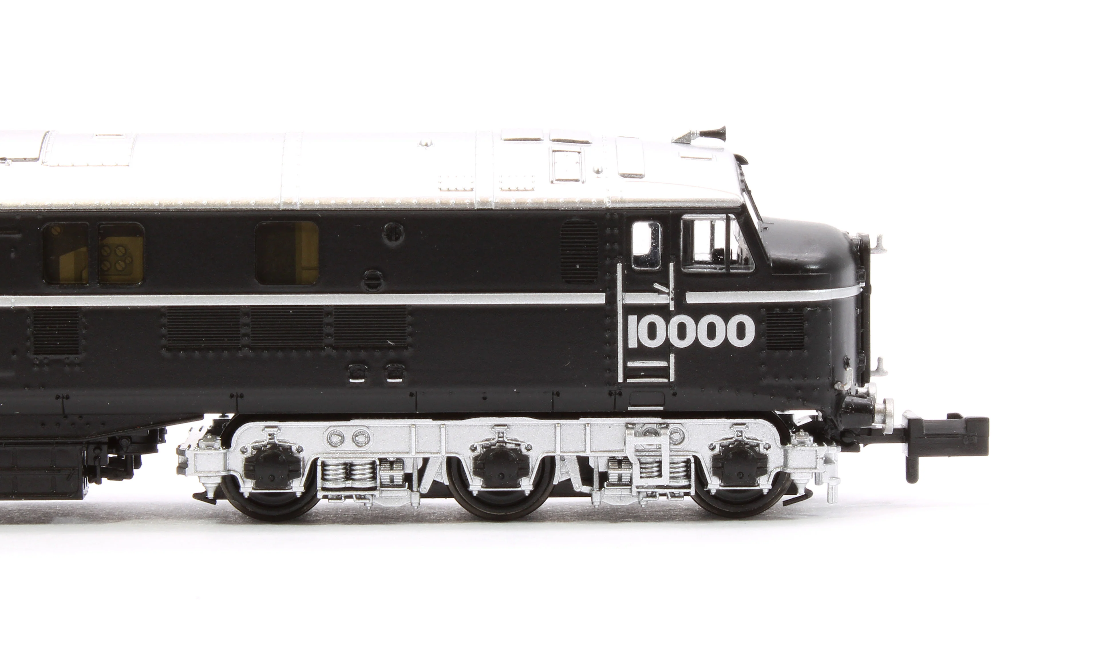 372-912SF LMS 10000 BR Black (Early Emblem) Diesel Locomotive - DCC Sound - Image 10