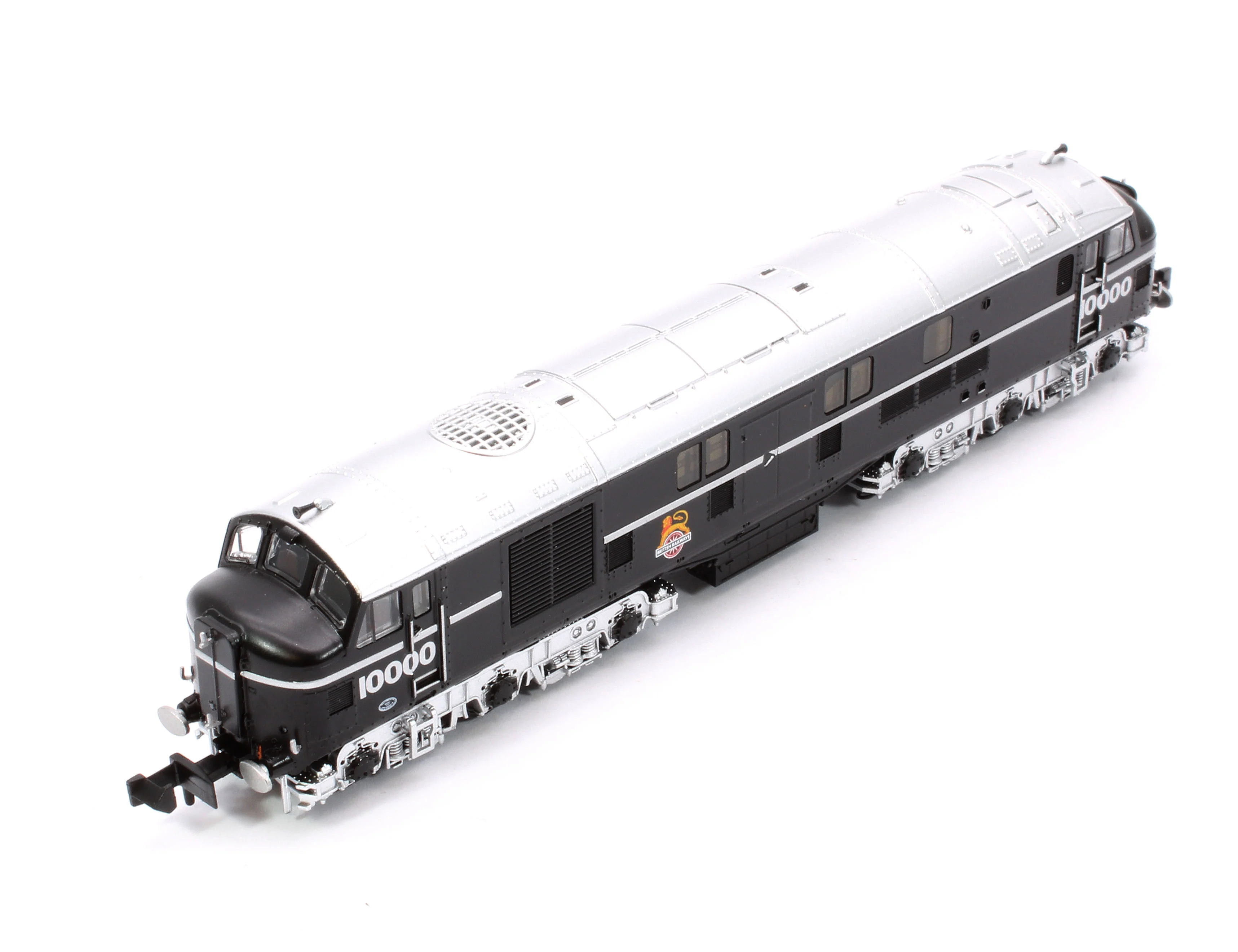 372-912SF LMS 10000 BR Black (Early Emblem) Diesel Locomotive - DCC Sound - Image 11