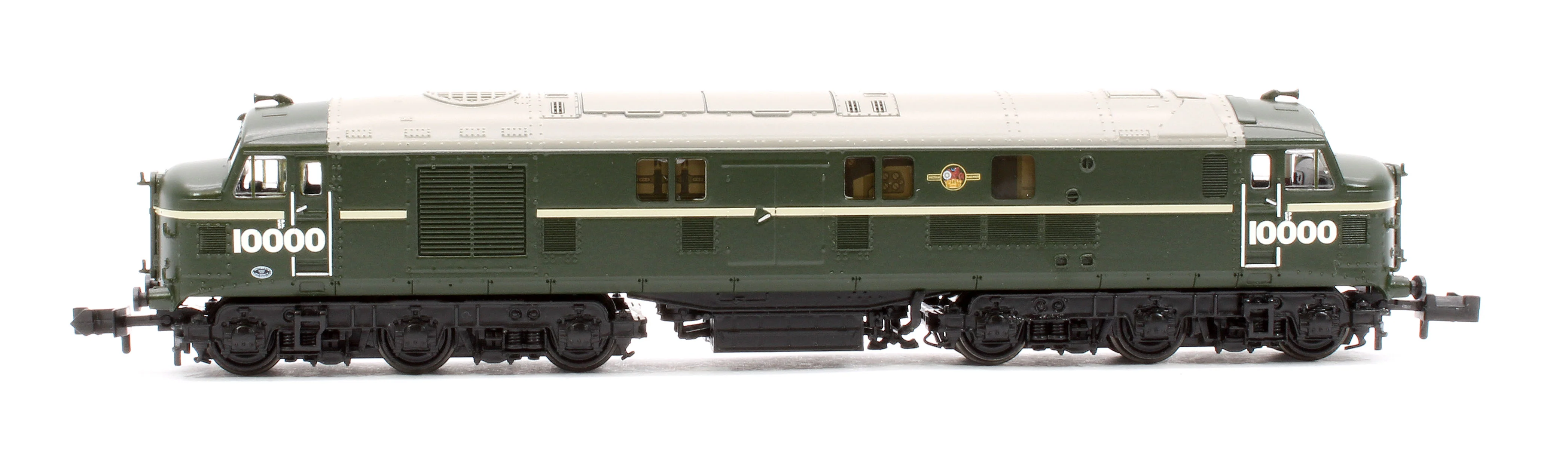 372-914 LMS 10000 BR Green (Late Crest) Diesel Locomotive - Image 6