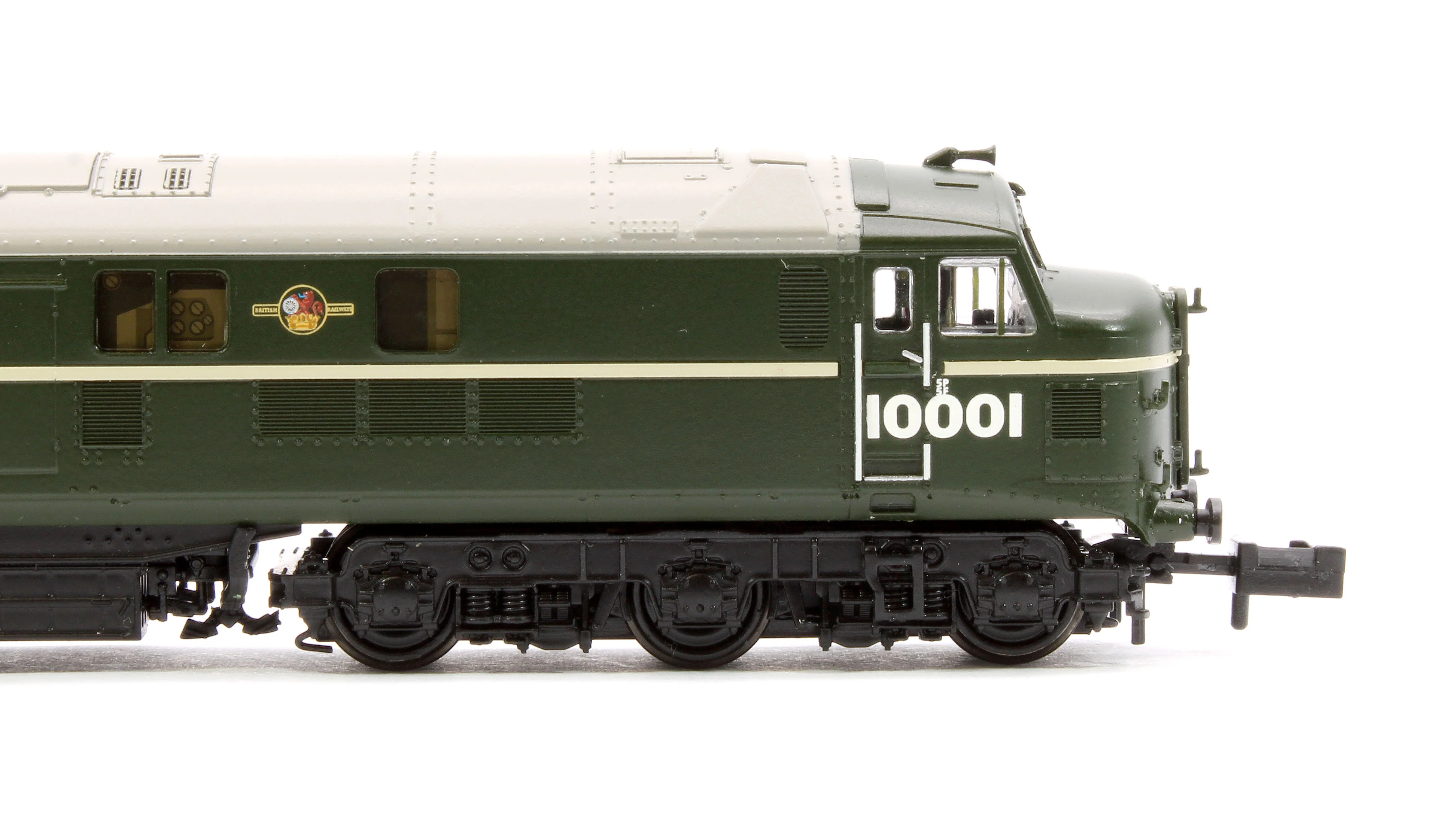 372-915SF LMS 10001 BR Green (Late Crest) Diesel Locomotive - DCC Sound - Image 10
