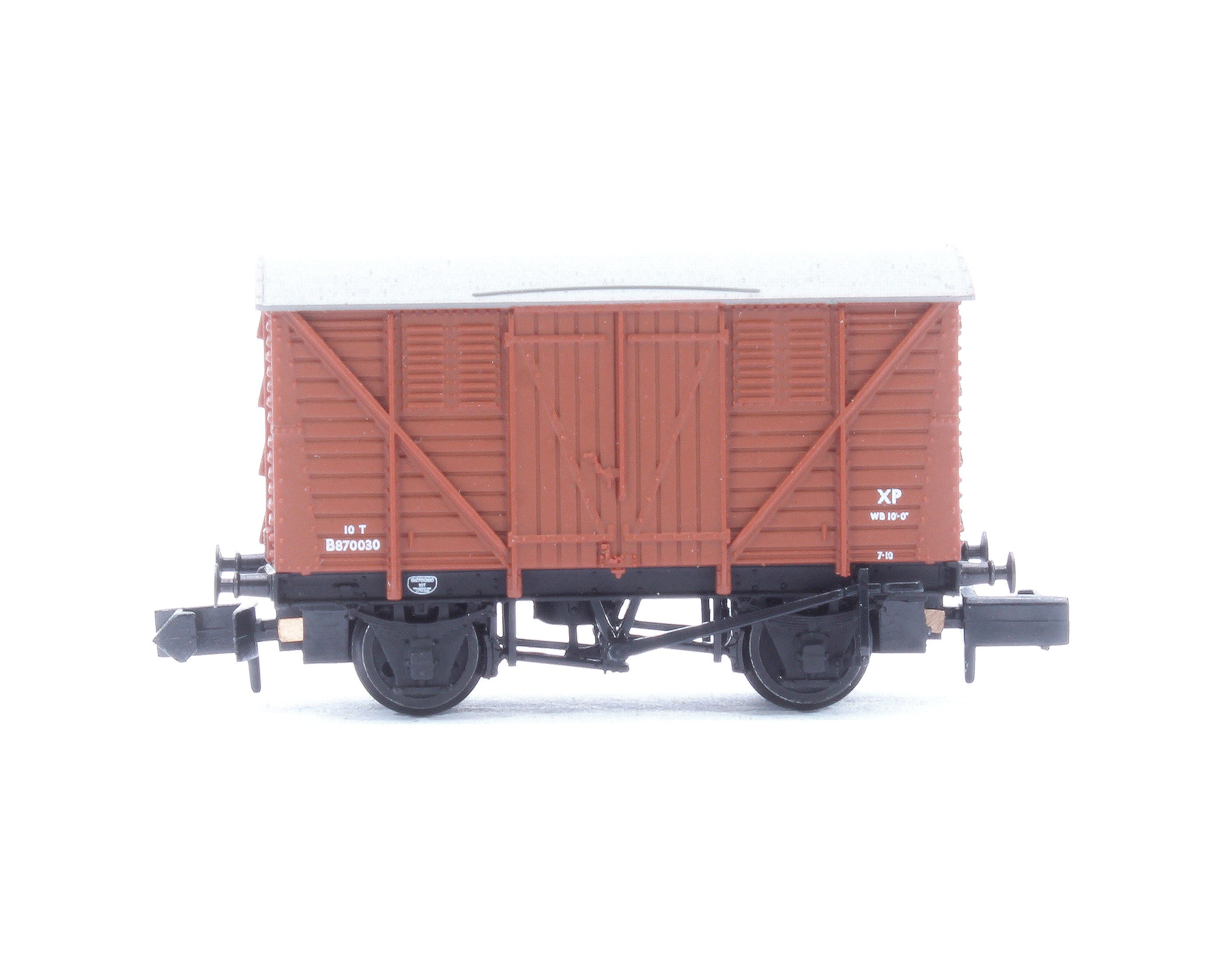 373-741B BR 10T Meat Van BR Bauxite (Early) No.B870030 - Image 2