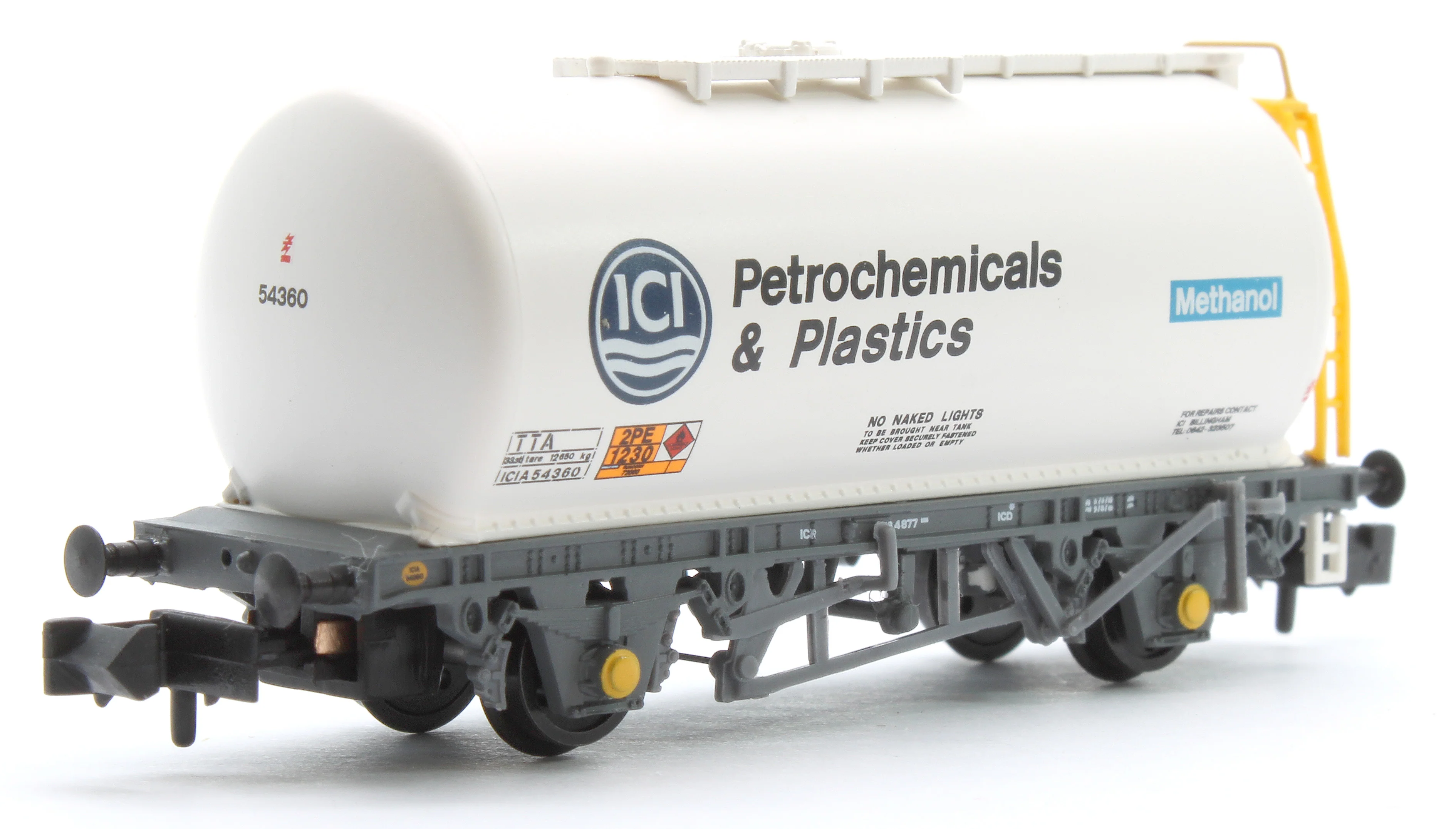 373-789 BR 45T TTA Tank Wagon 'ICI Petrochemicals' White ICIA54360