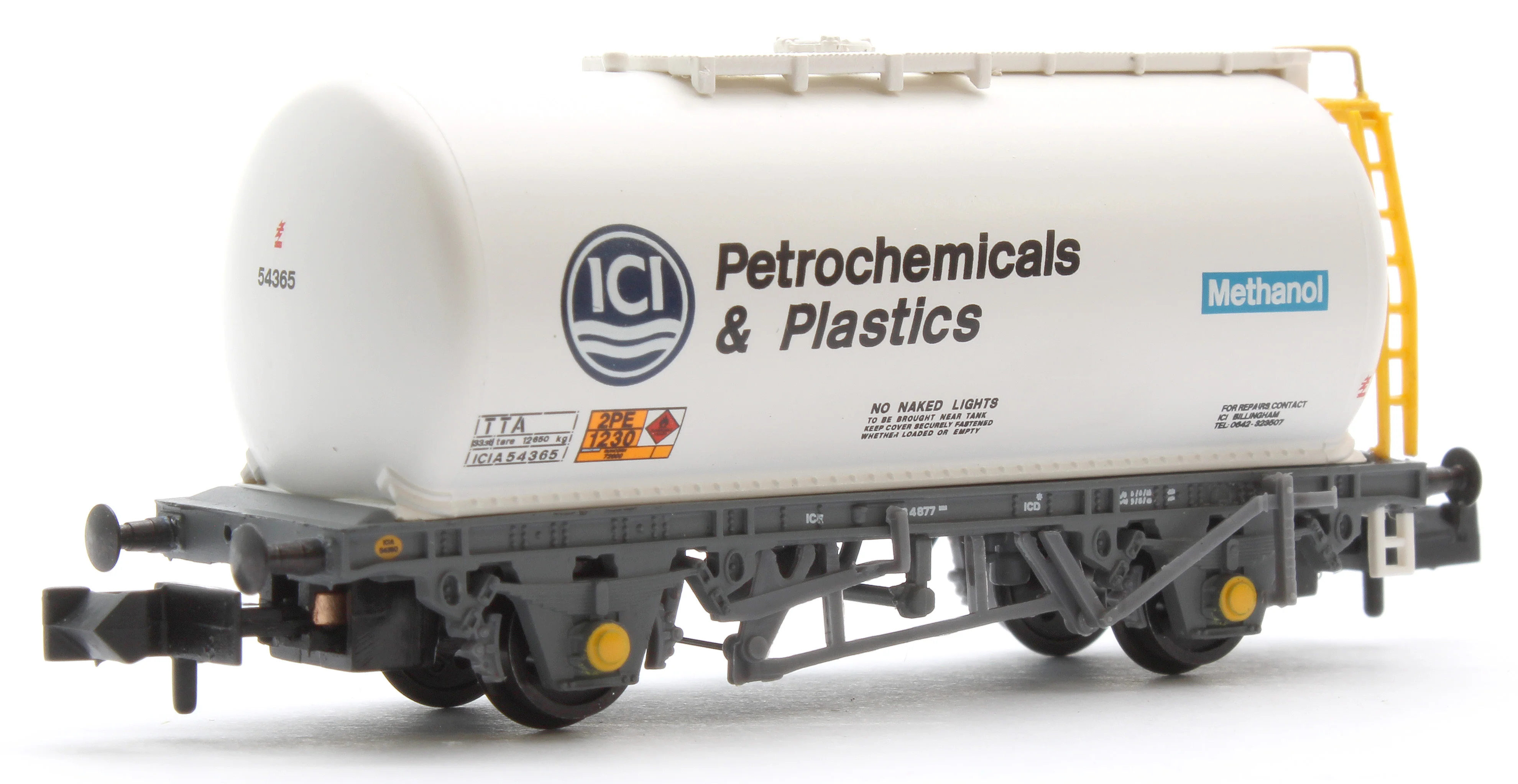 373-789A BR 45T TTA Tank Wagon 'ICI Petrochemicals' White ICIA54365
