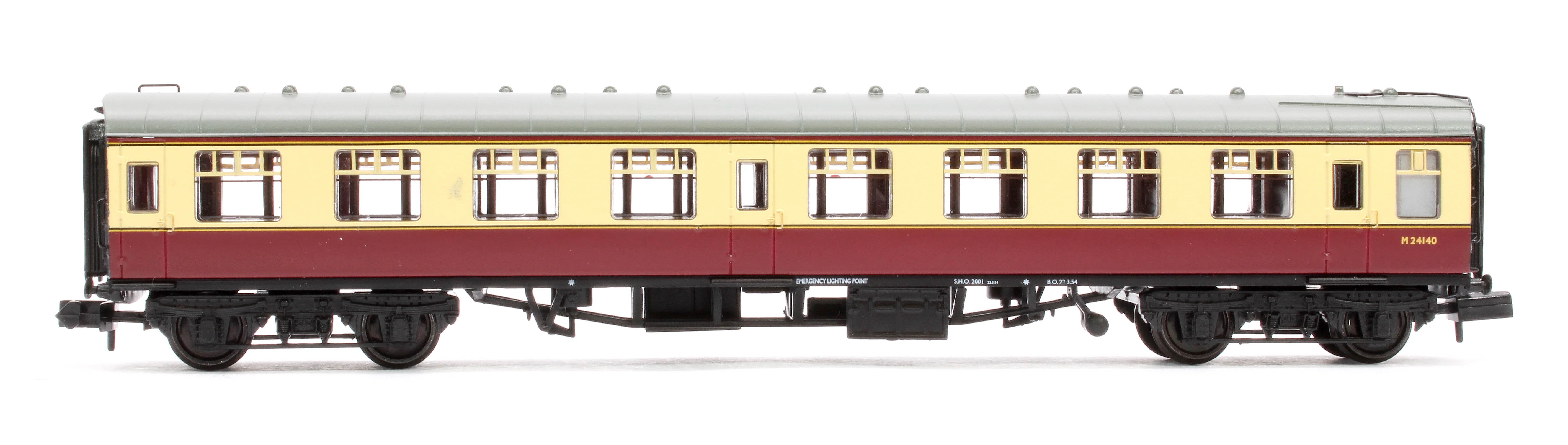 374-060F BR Mk1 SK Second Corridor BR Crimson & Cream No. M24140 - Image 2