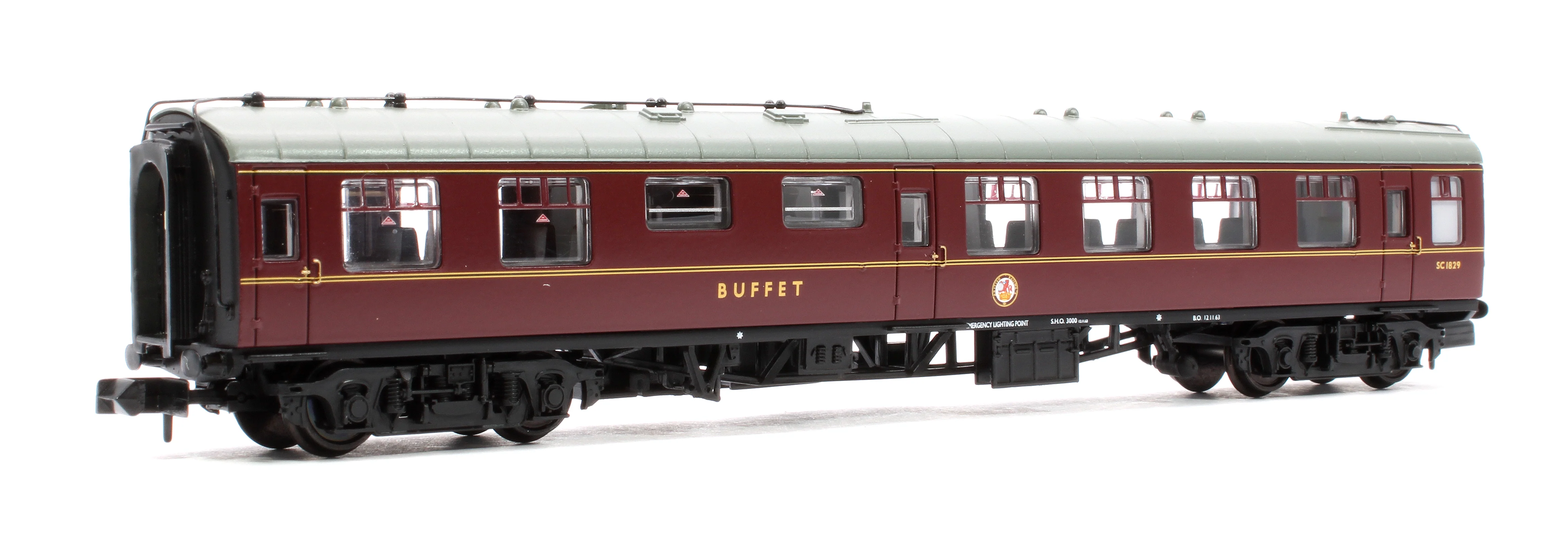 374-107B BR Mk1 RMB Restaurant Miniature Buffet BR Maroon No. SC1829