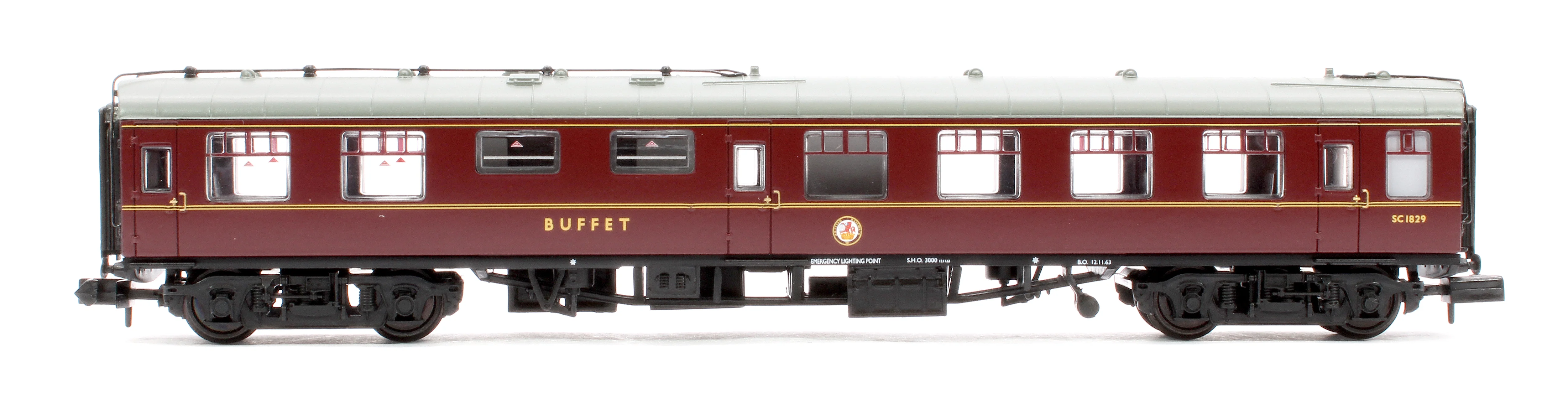 374-107B BR Mk1 RMB Restaurant Miniature Buffet BR Maroon No. SC1829 - Image 2