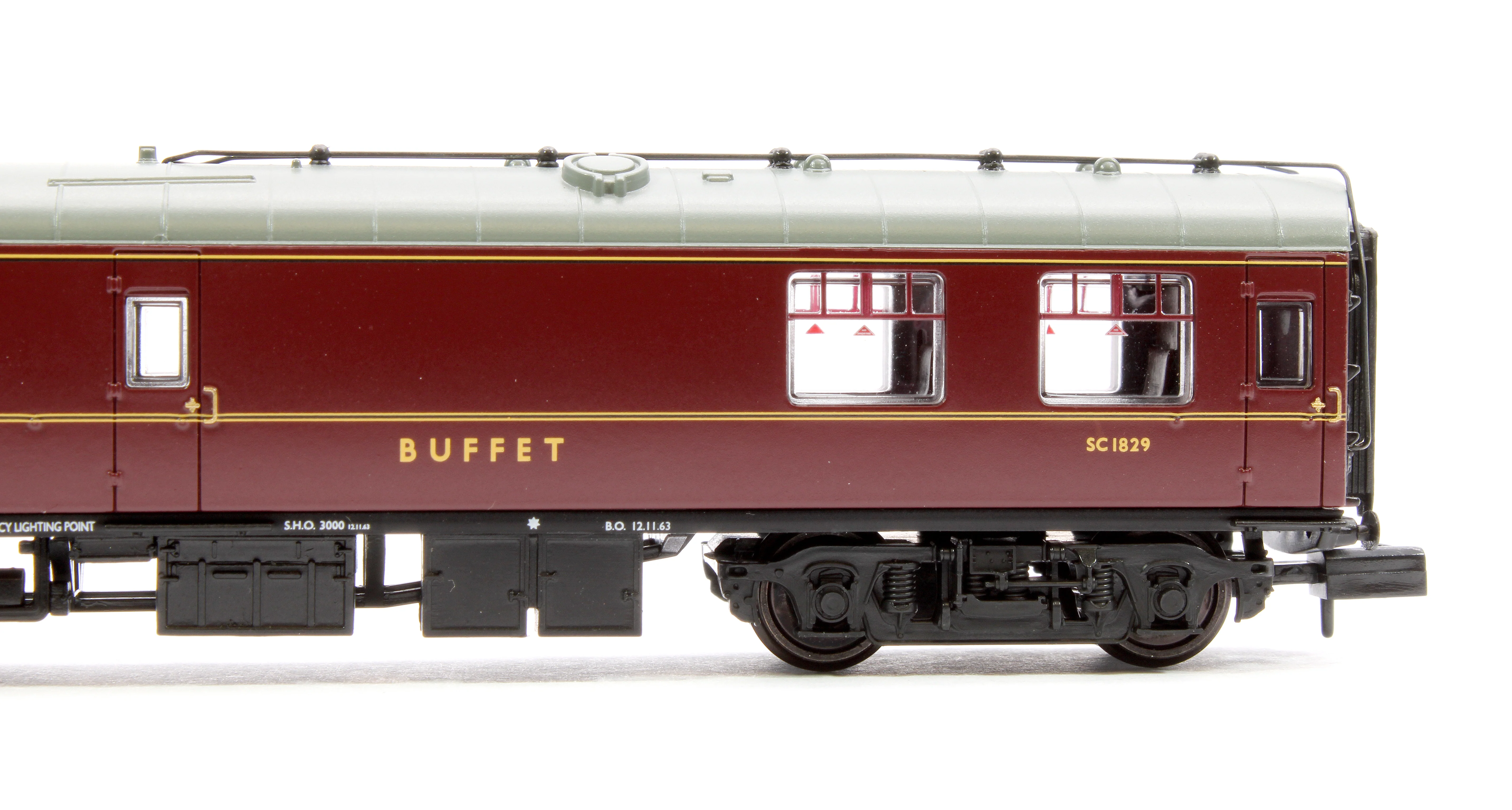 374-107B BR Mk1 RMB Restaurant Miniature Buffet BR Maroon No. SC1829 - Image 4